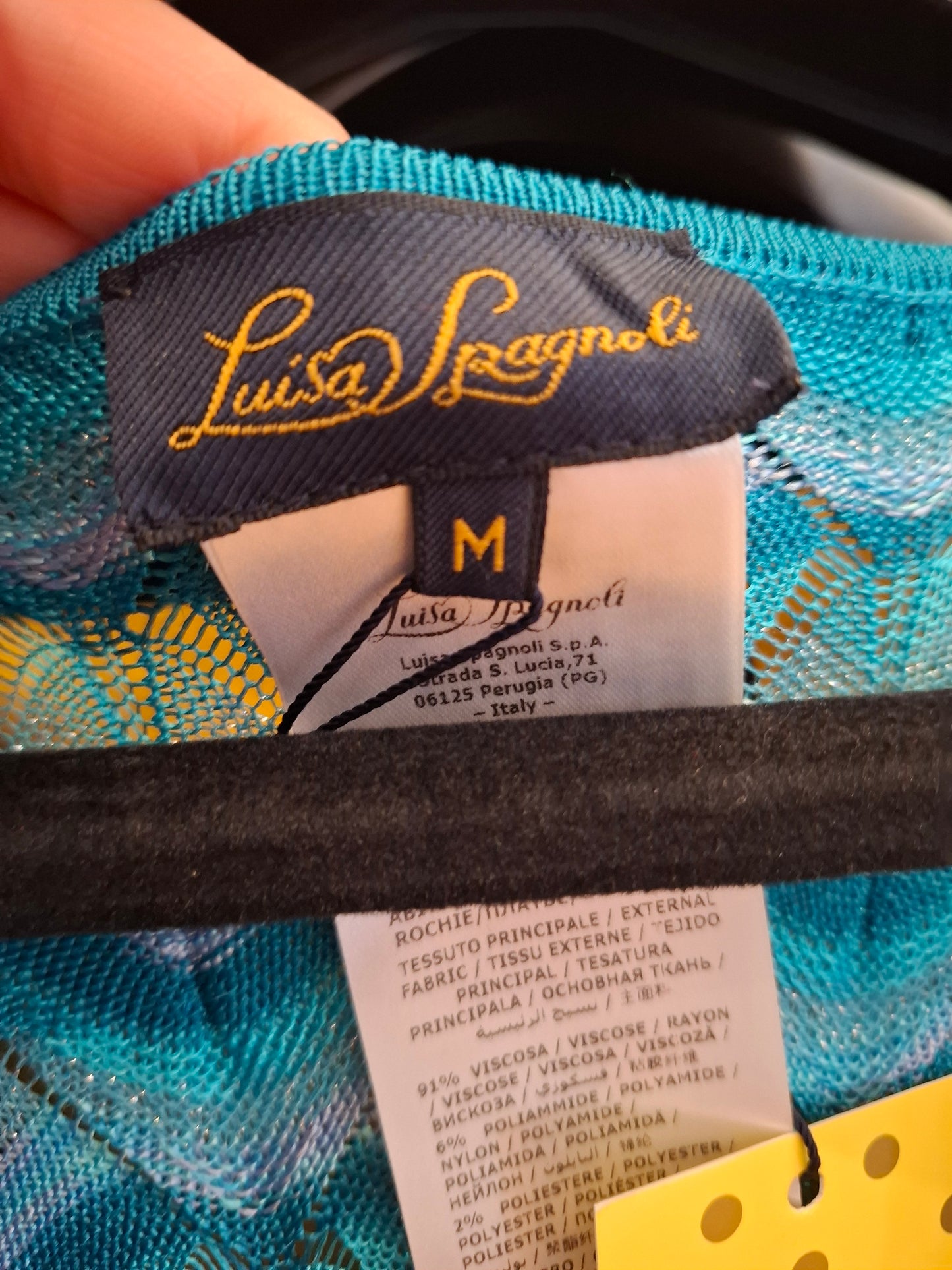 Abito Luisa Spagnoli lamè tg M