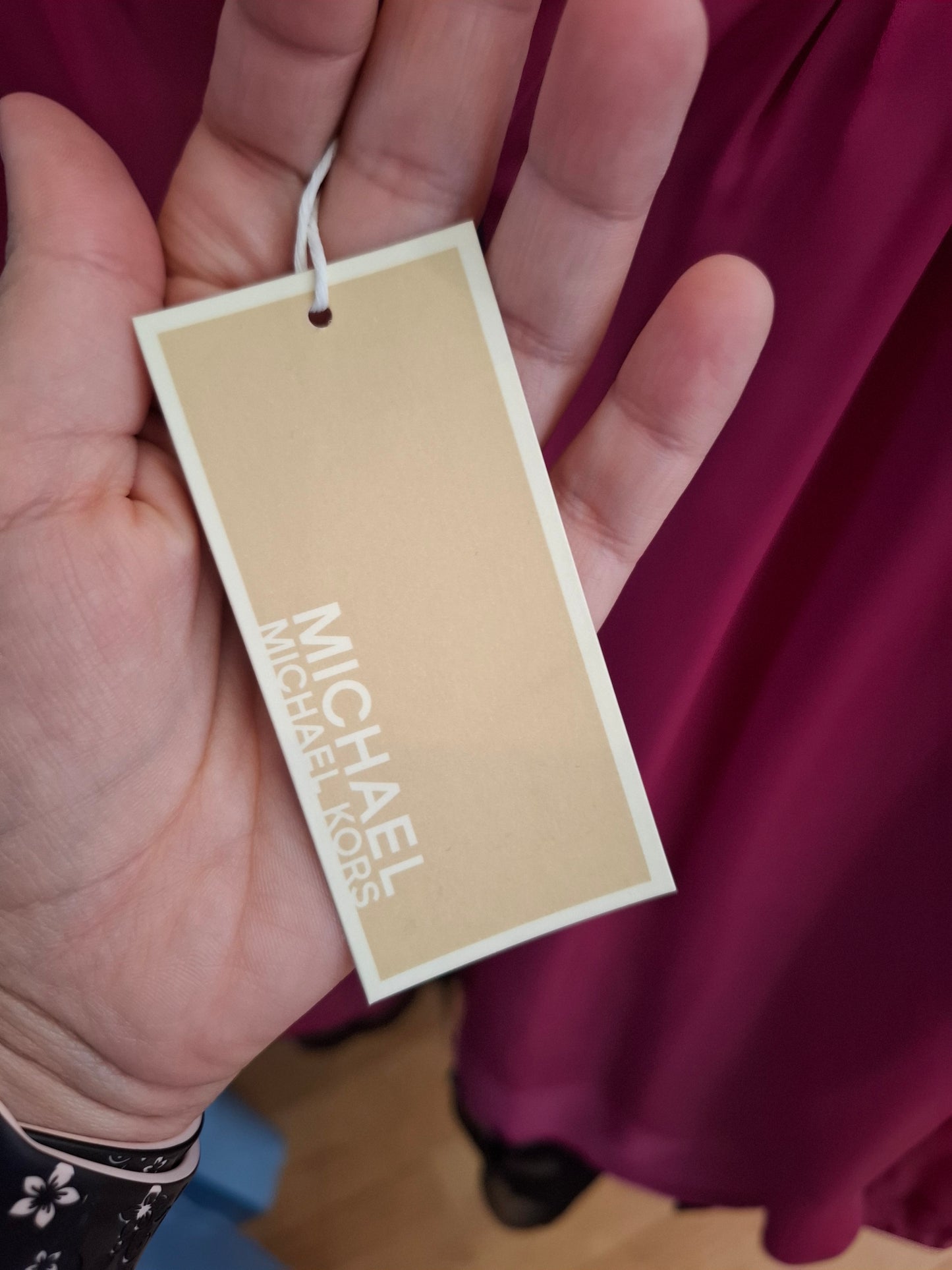 Camicia Michael Kors nuova tg L pura seta