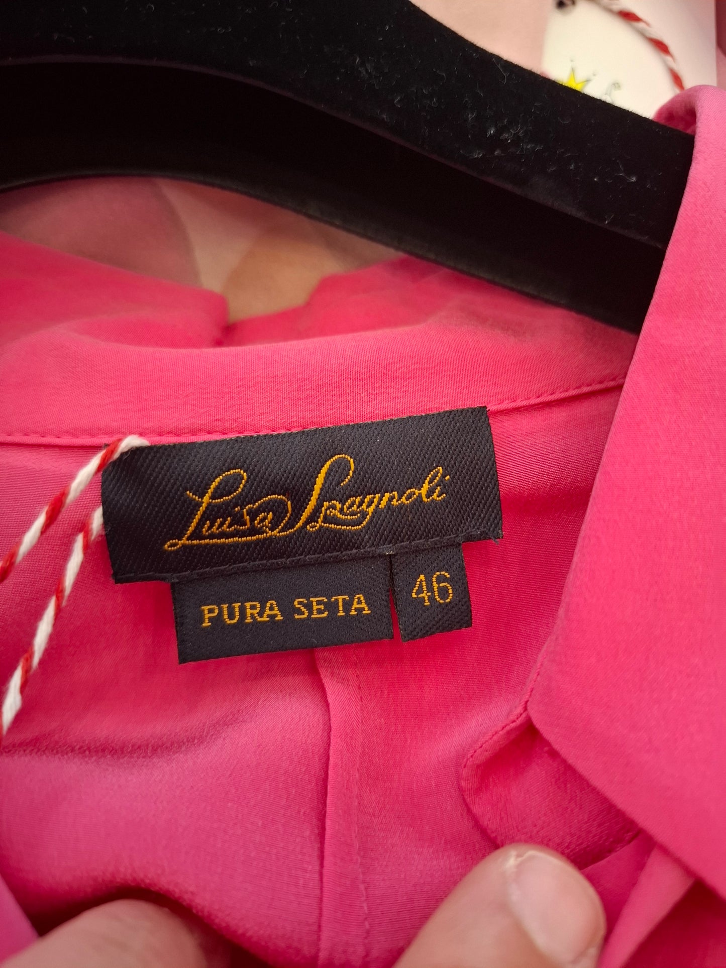 Camicia Luisa Spagnoli tg 46 seta ridotta