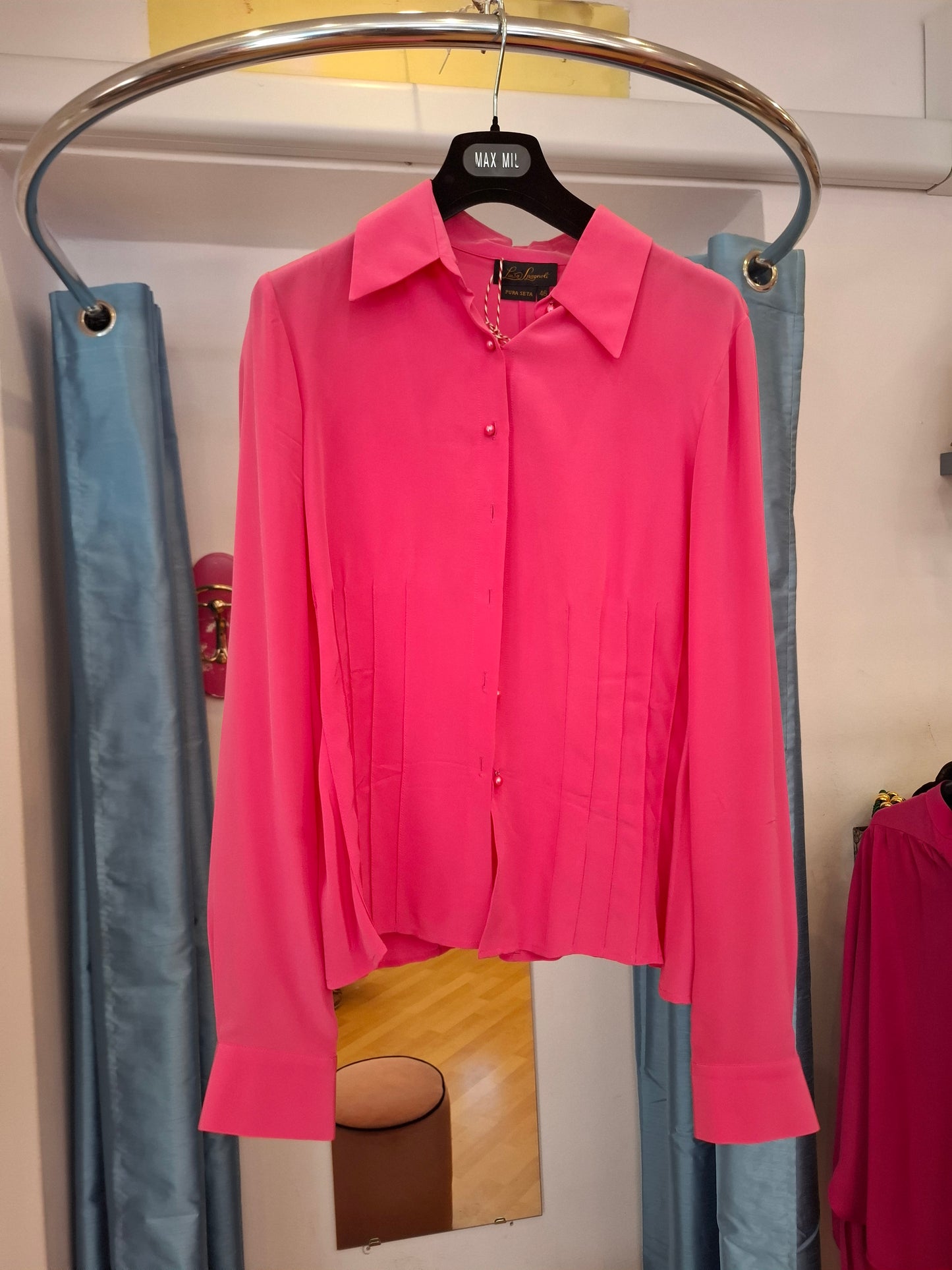 Camicia Luisa Spagnoli tg 46 seta ridotta