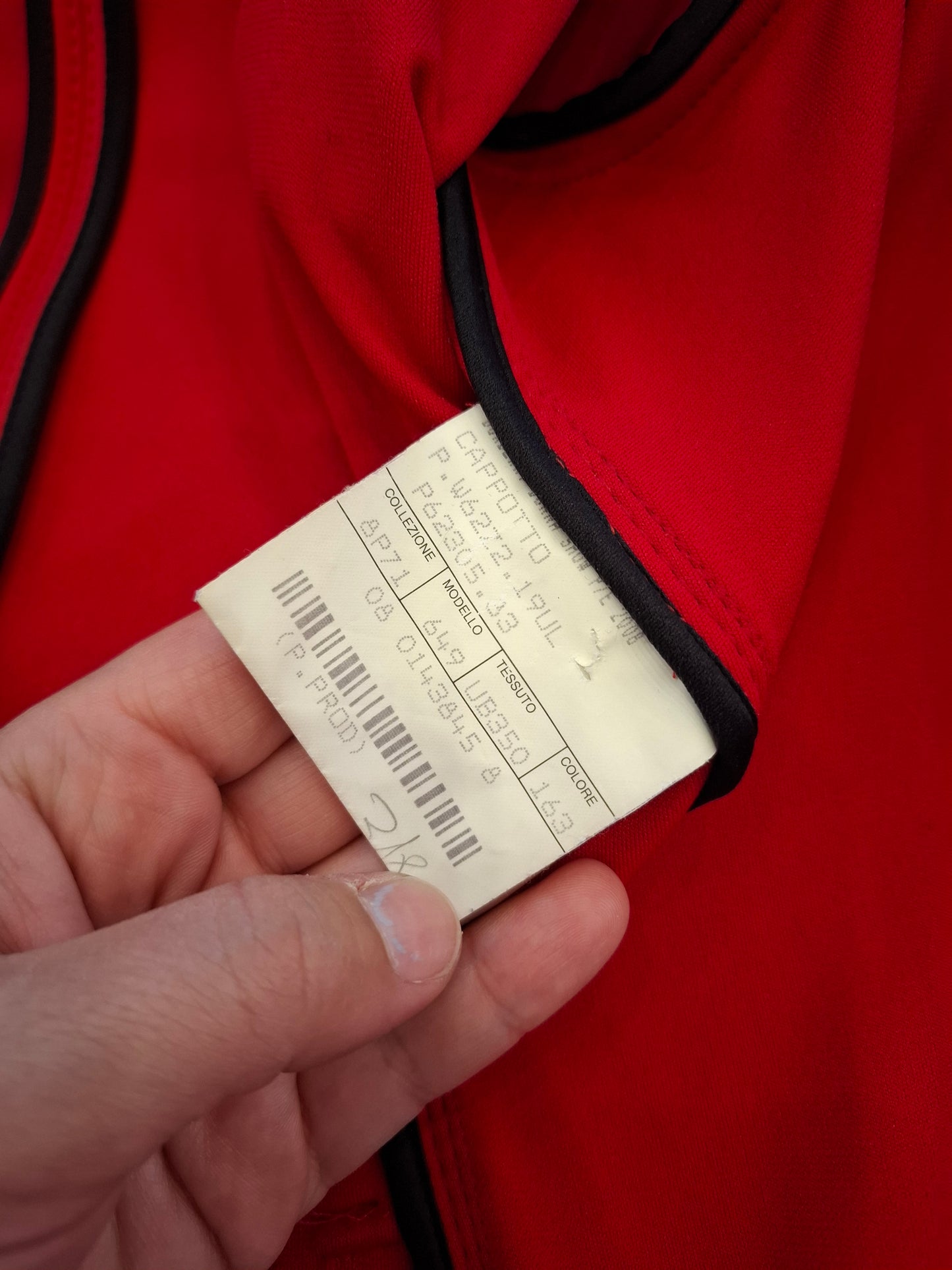 Trench Burberry rosso tg 42