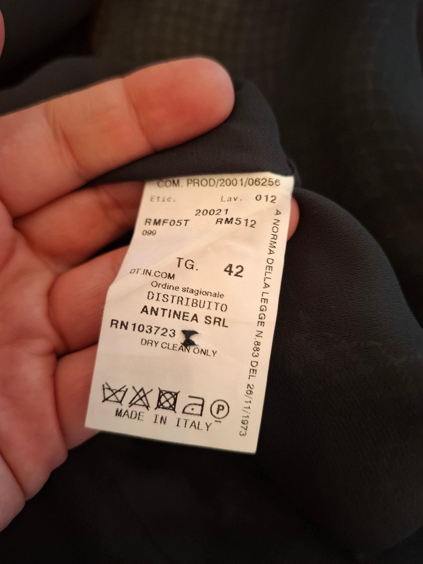 Giacca Armani Collezioni pura seta tg 42