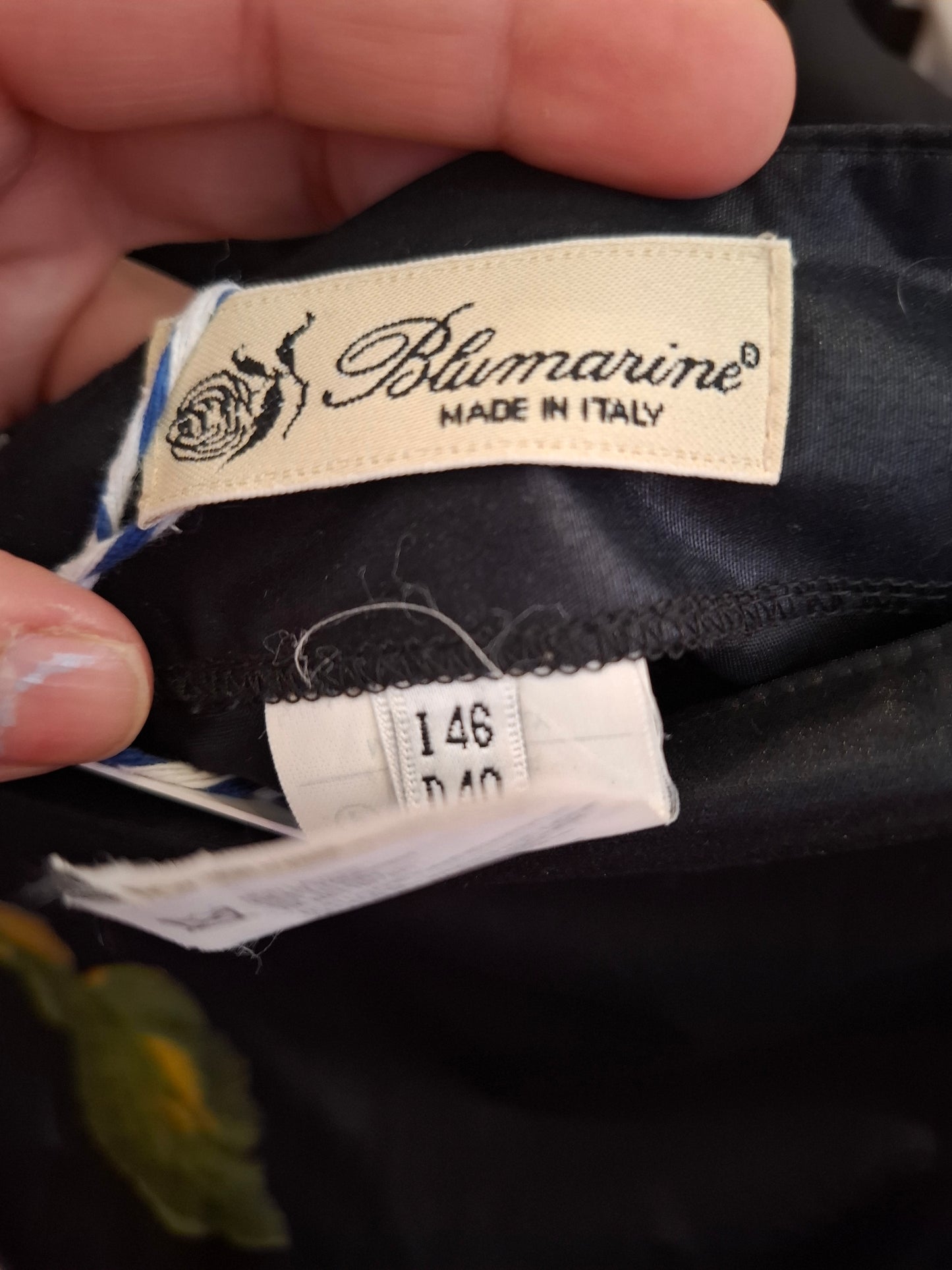 Gonna Blumarine tg 46 floreale