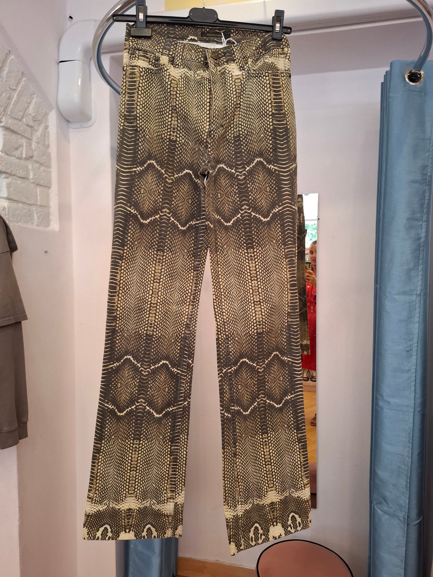 Pantalone Roberto Cavalli serpentato tg 38/40