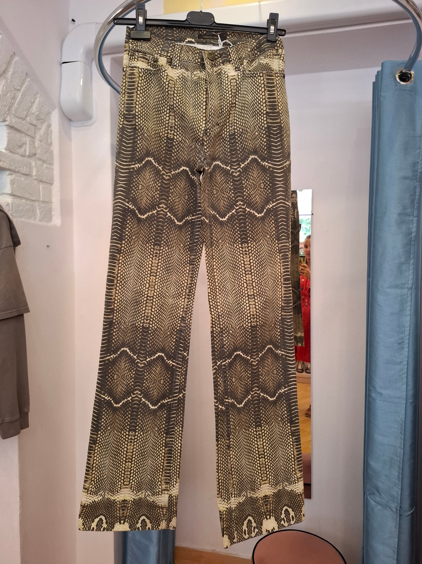 Pantalone Roberto Cavalli serpentato tg 38/40
