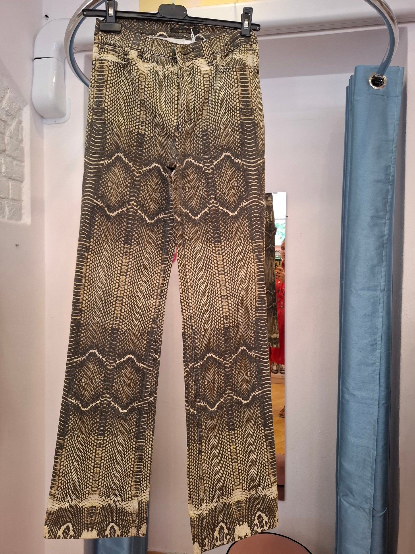 Pantalone Roberto Cavalli serpentato tg 38/40