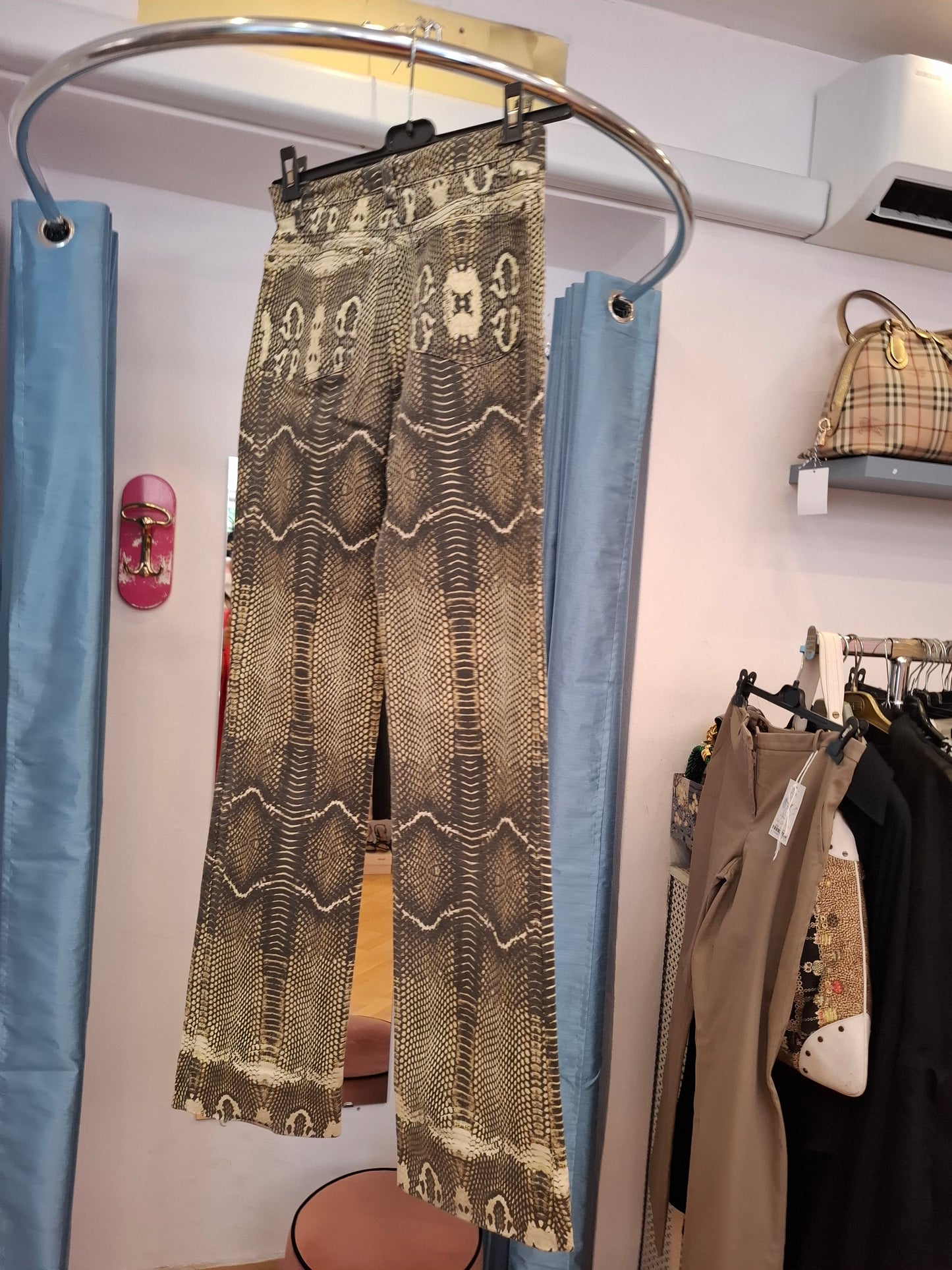Pantalone Roberto Cavalli serpentato tg 38/40