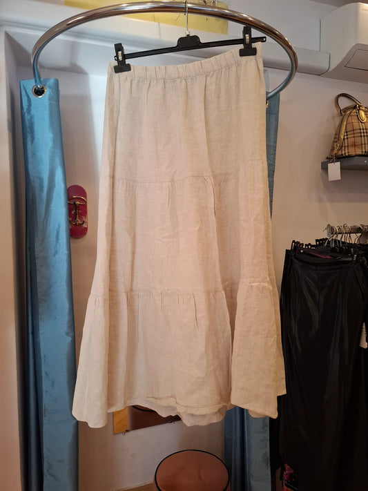 Gonna Falconeri lino tg L/XL