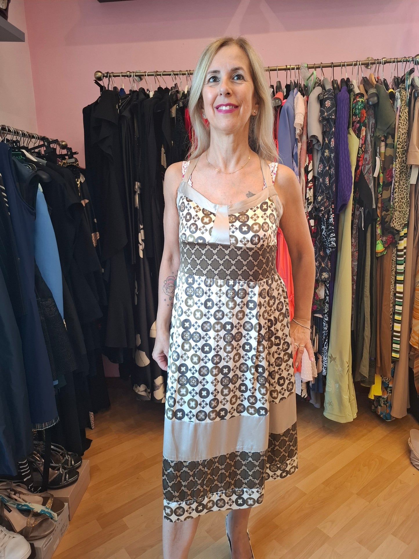 Abito sportmax seta tg 46 ridotta