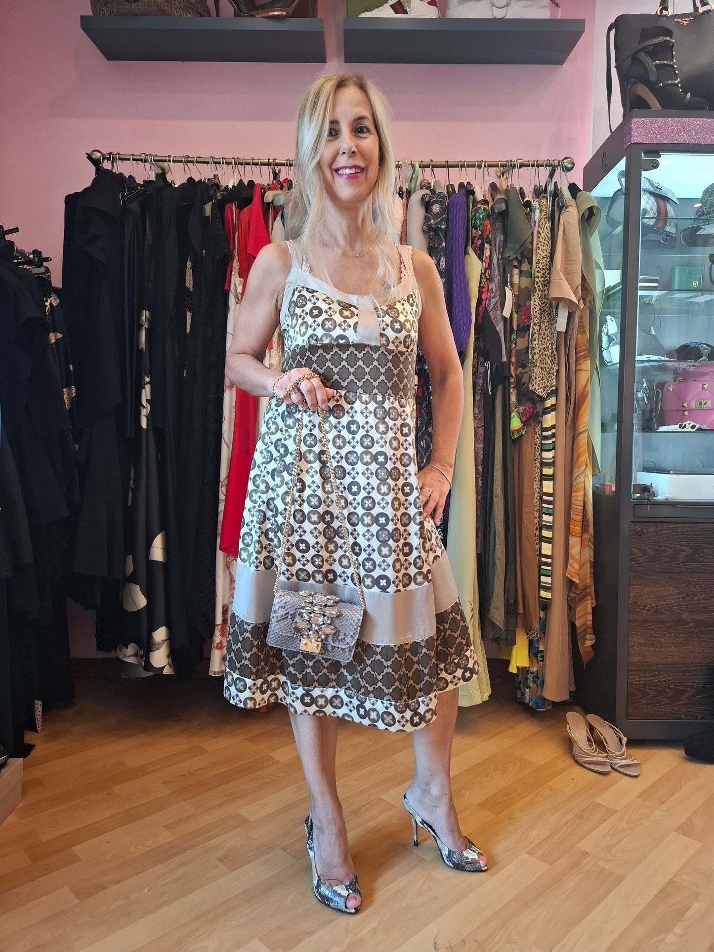 Abito sportmax seta tg 46 ridotta