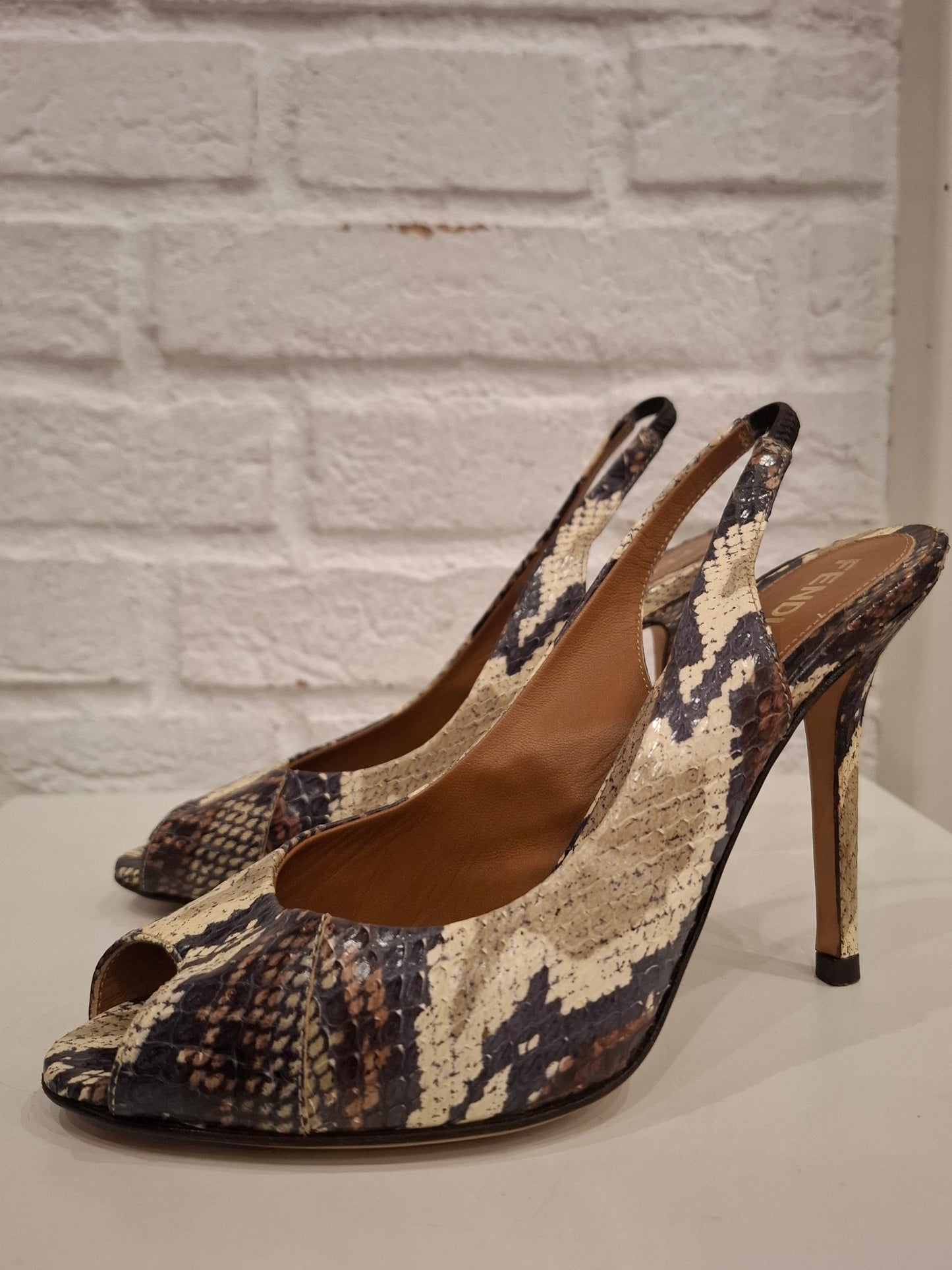 Tacco Fendi pitone n*35