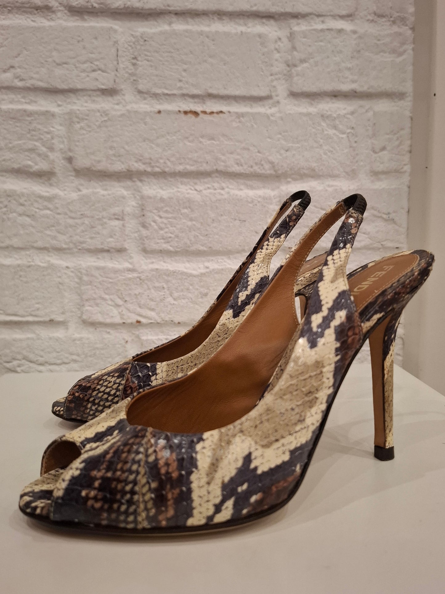 Tacco Fendi pitone n*35