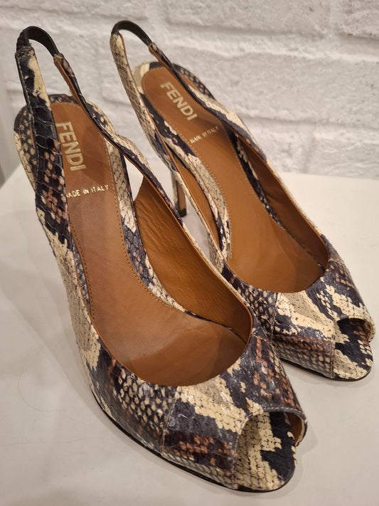 Tacco Fendi pitone n*35