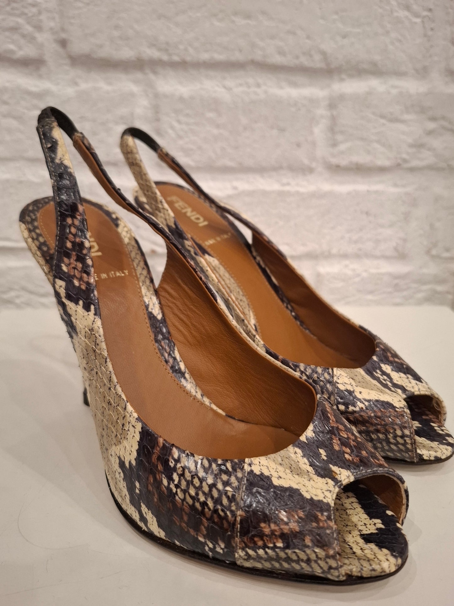 Tacco Fendi pitone n*35