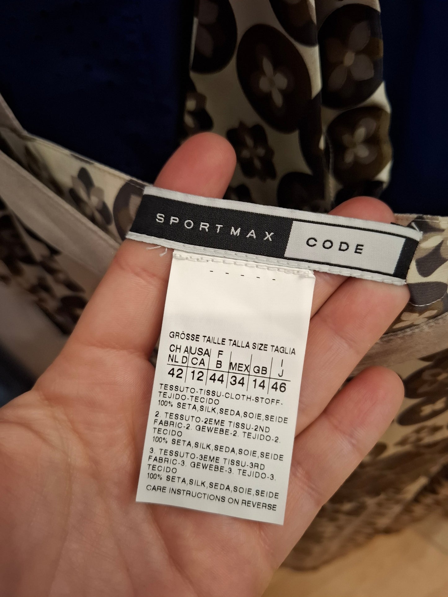 Abito sportmax seta tg 46 ridotta