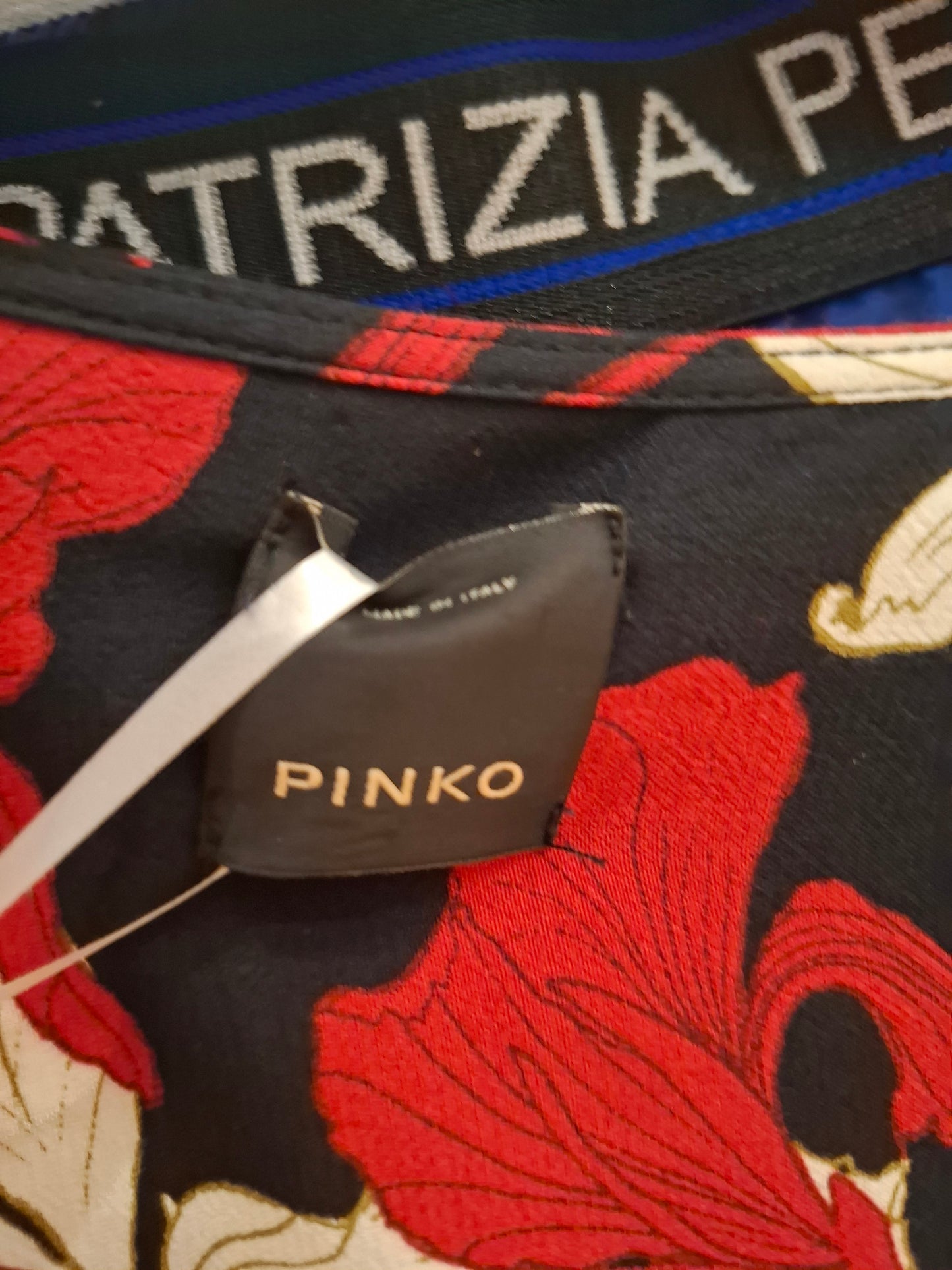Abito Pinko floreale tg 40 abbondante