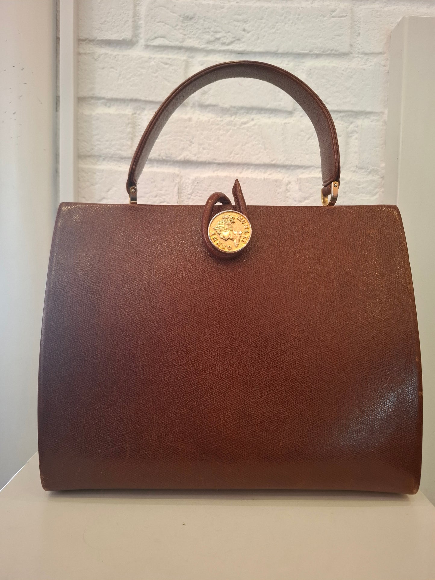Borsa Genny vintage con chiusura moneta