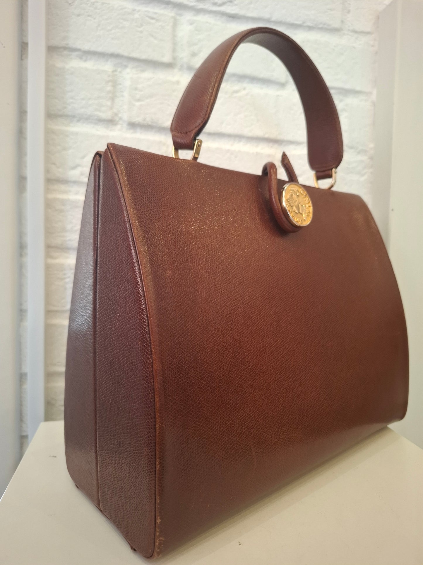 Borsa Genny vintage con chiusura moneta