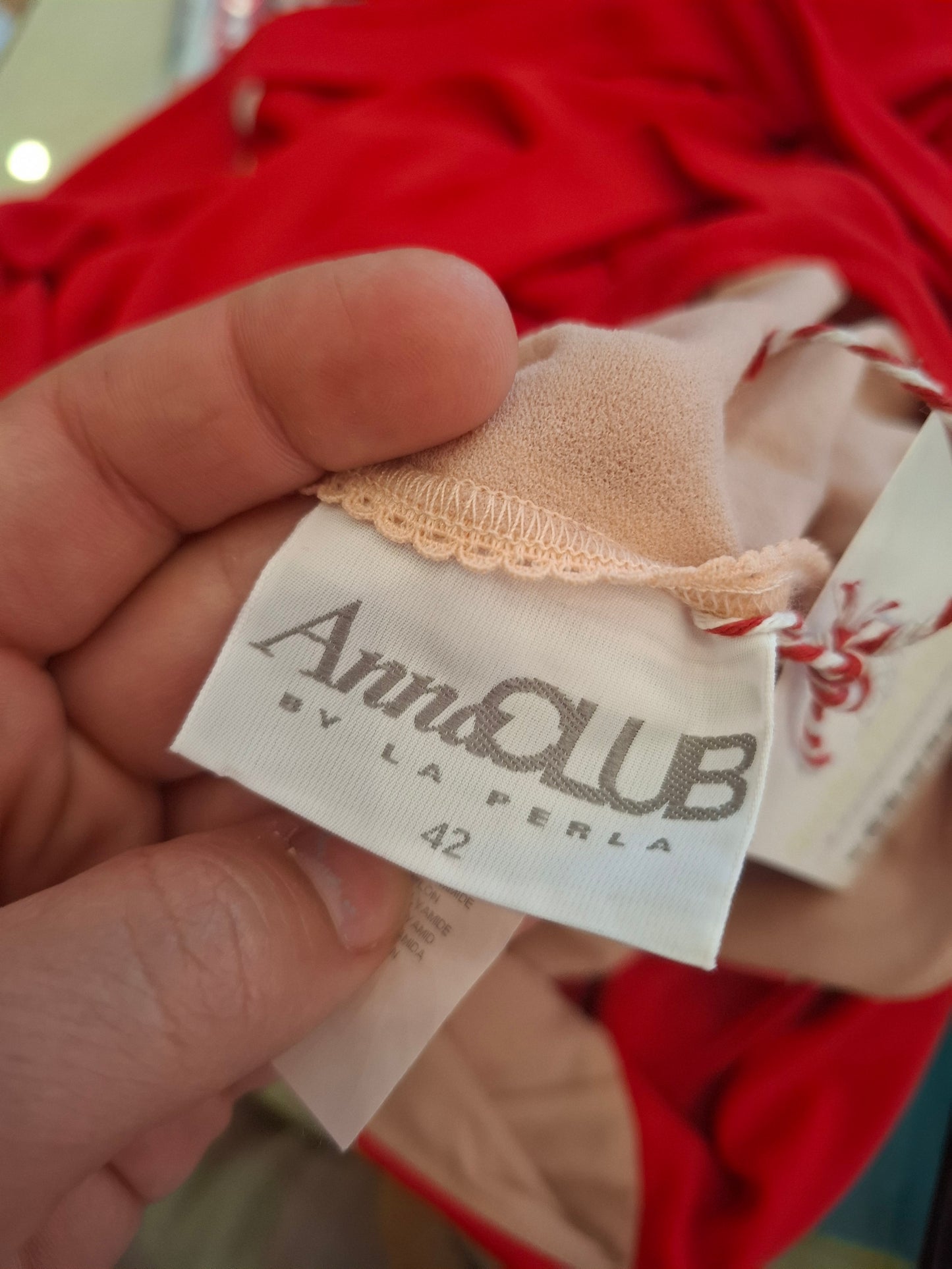 Abito La Perla rosso tg 42