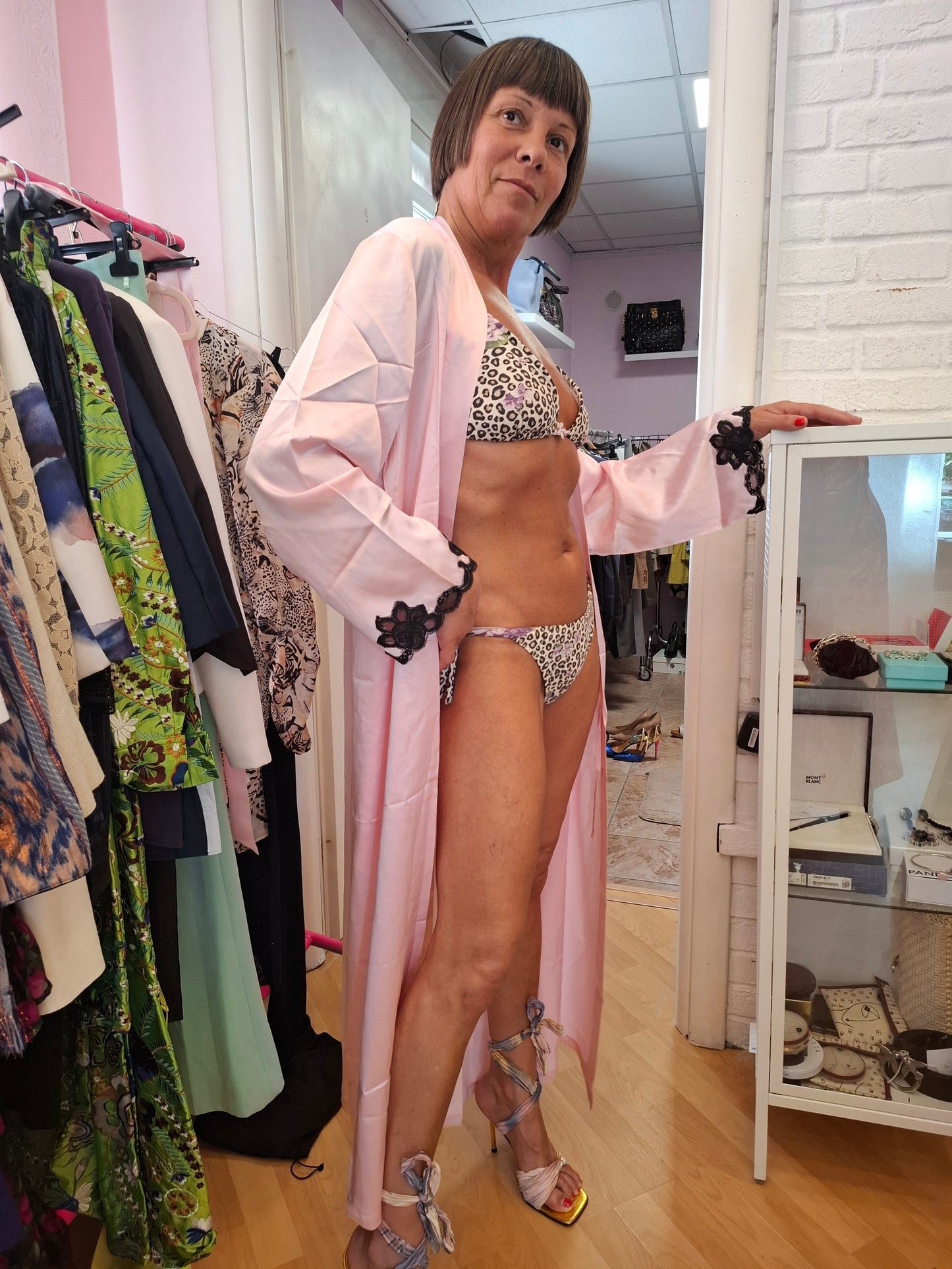 Kimono seta nuovo tg M