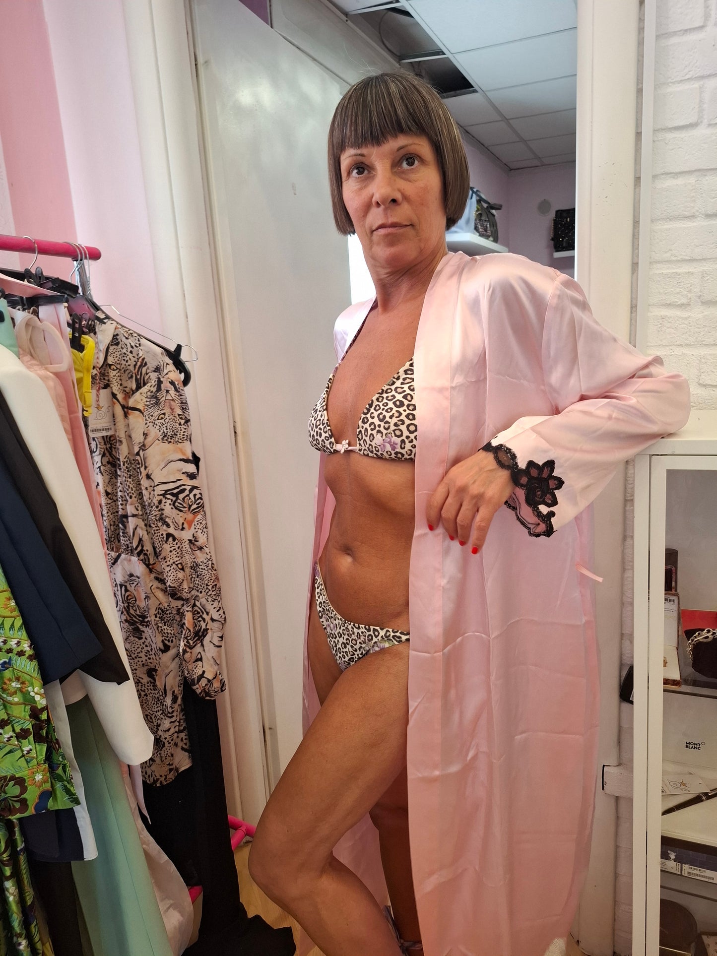 Kimono seta nuovo tg M