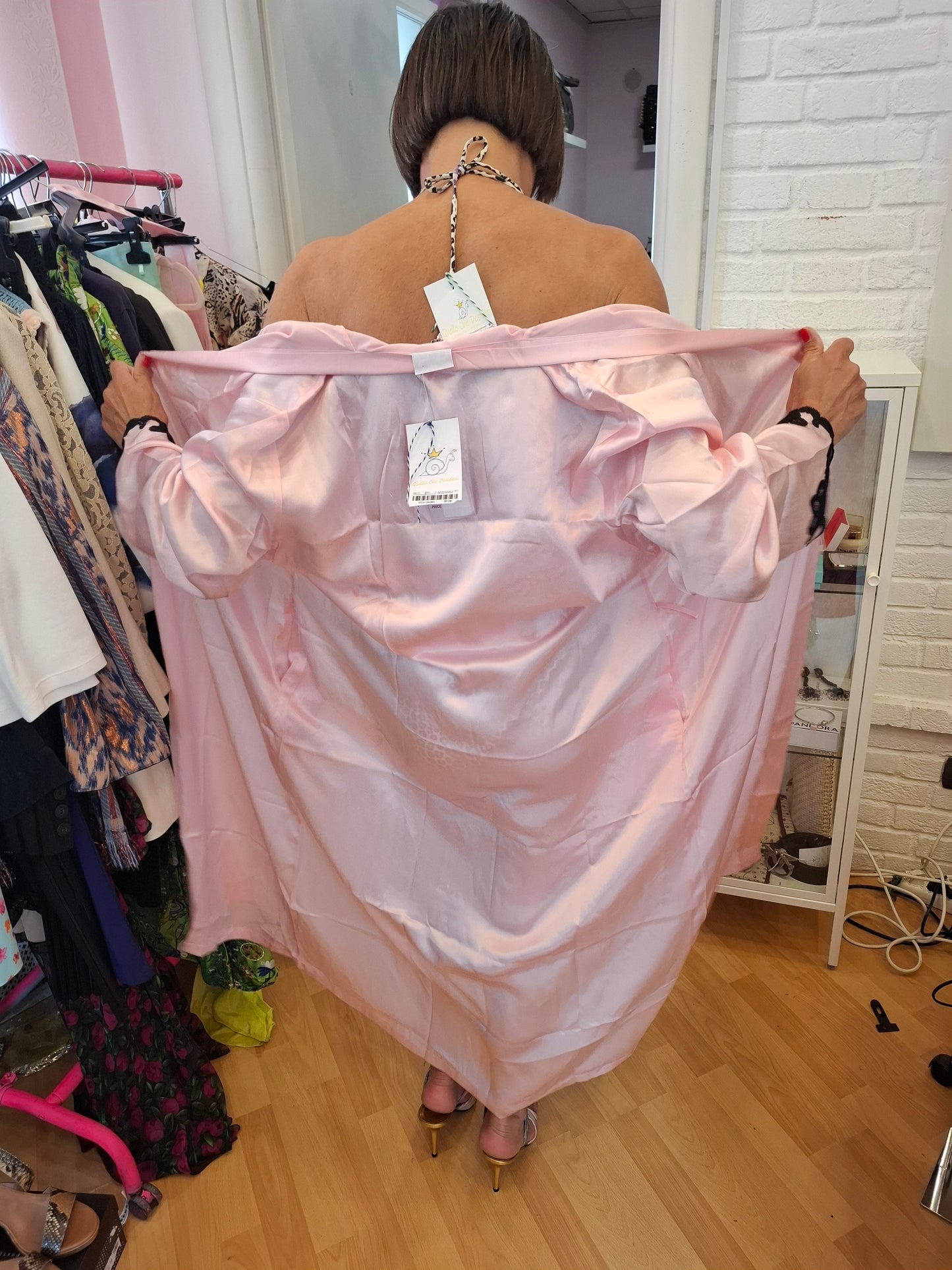 Kimono seta nuovo tg M