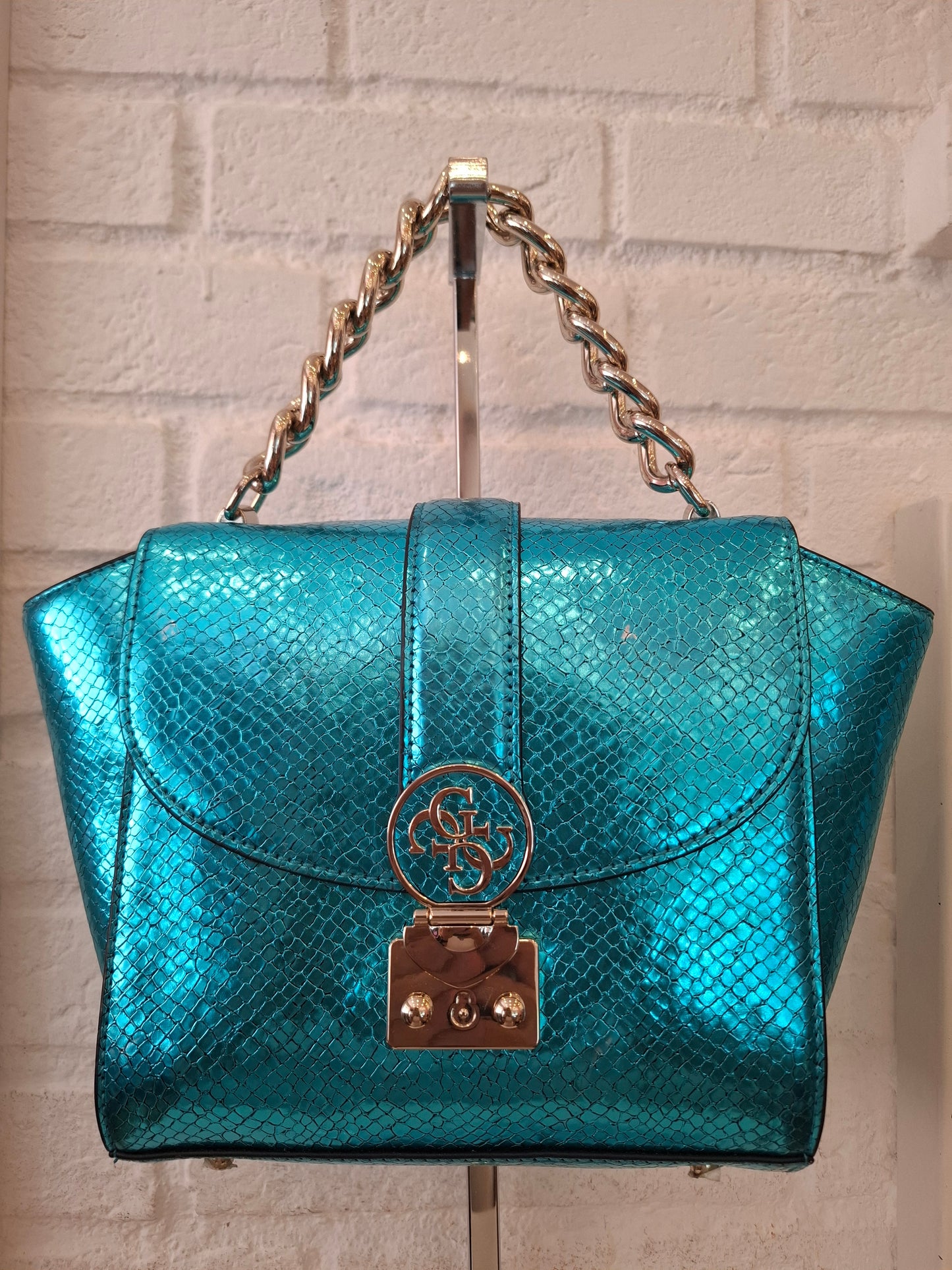 Borsa Guess metallica