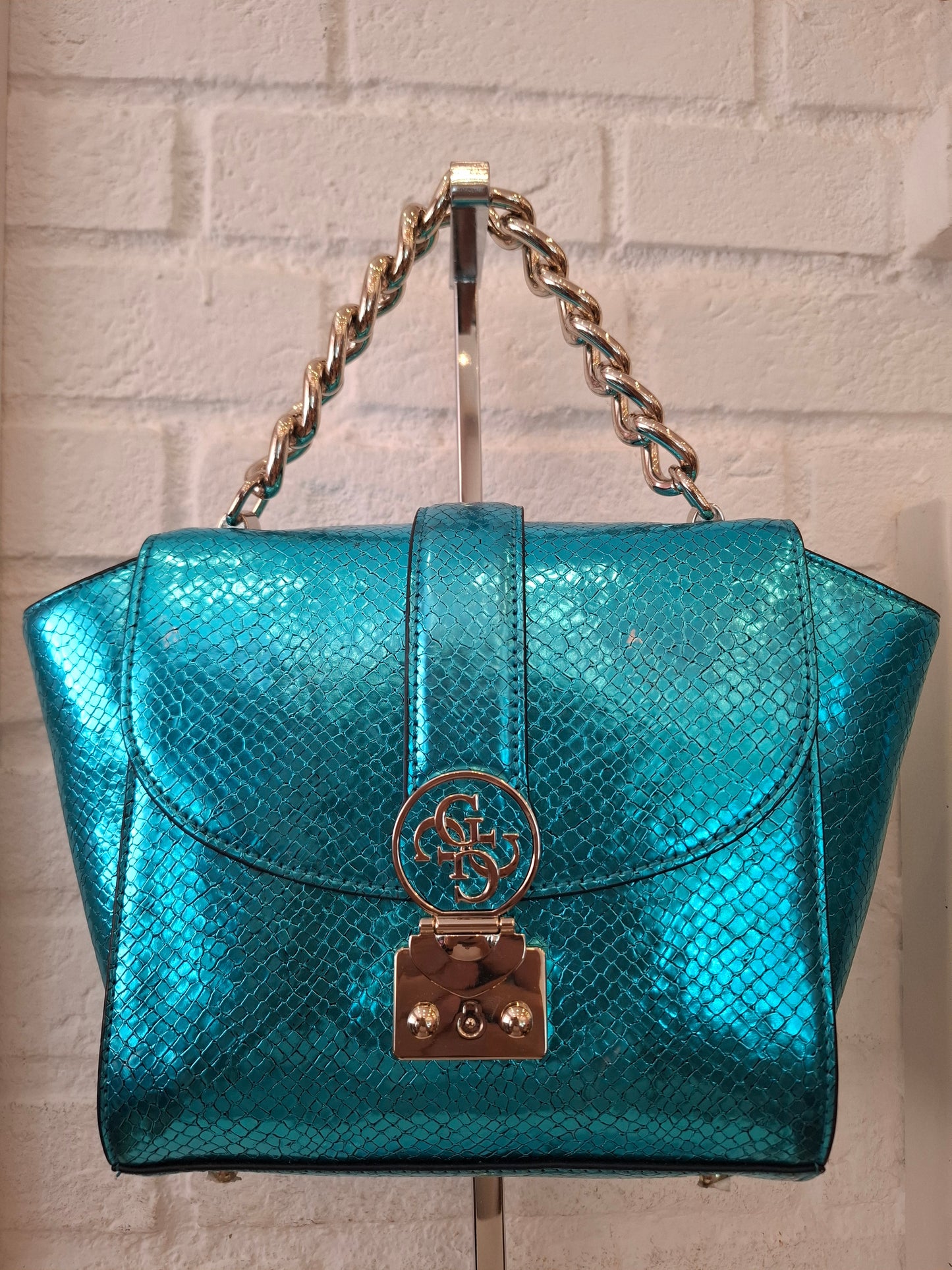 Borsa Guess metallica