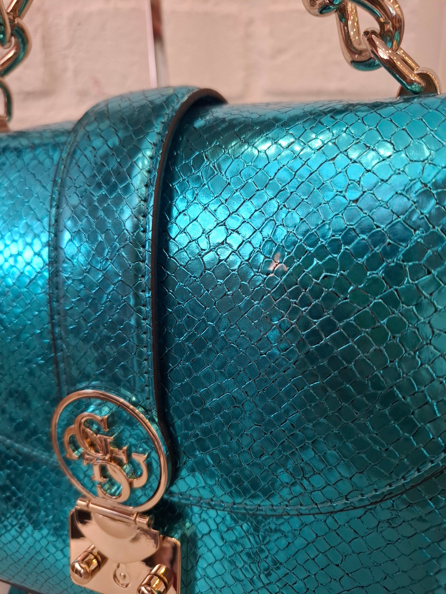 Borsa Guess metallica