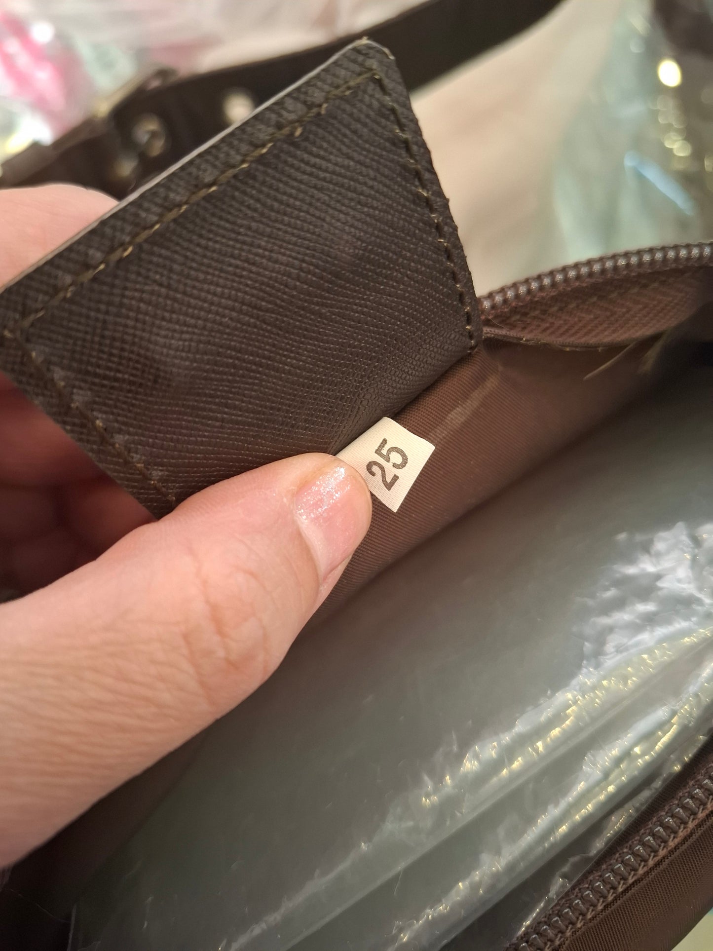 Marsupio Prada vintage marrone