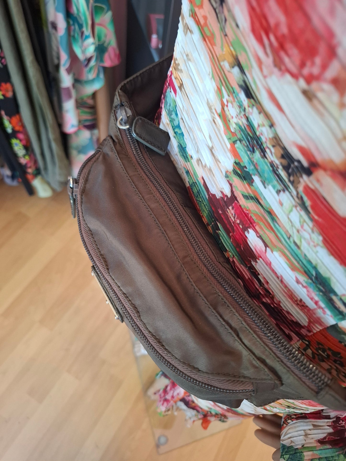 Marsupio Prada vintage marrone