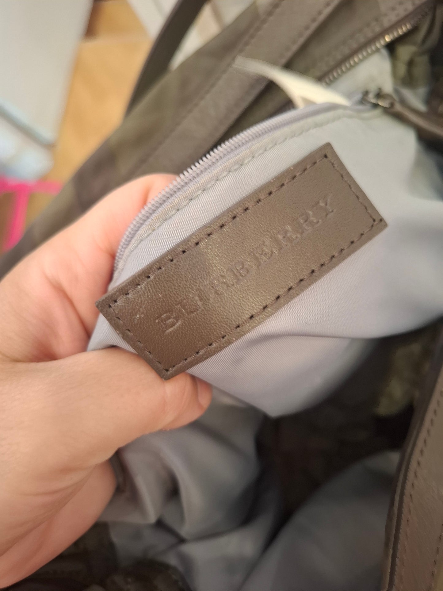 Borsa Burberry check