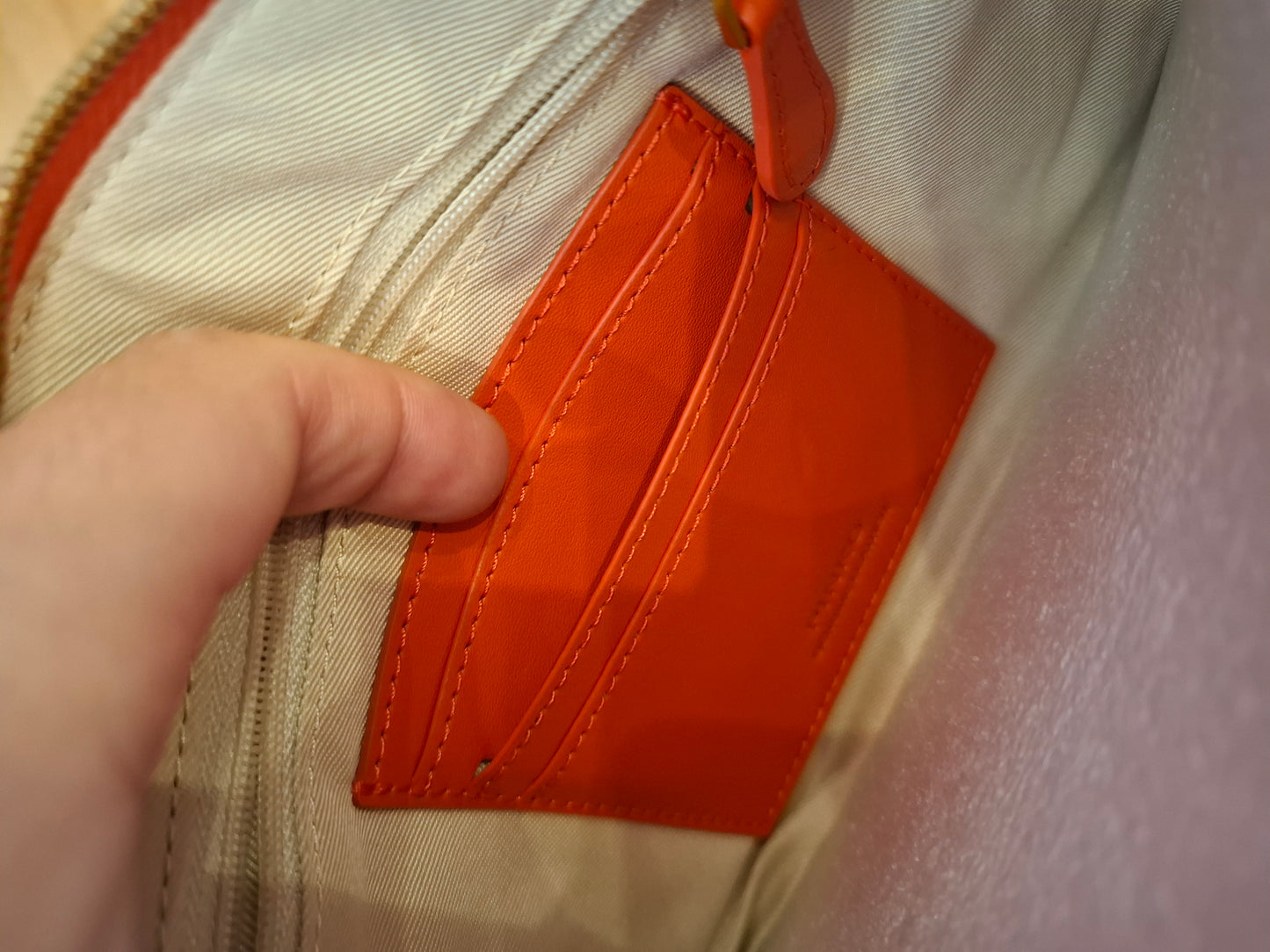 Pochette Pinko arancio