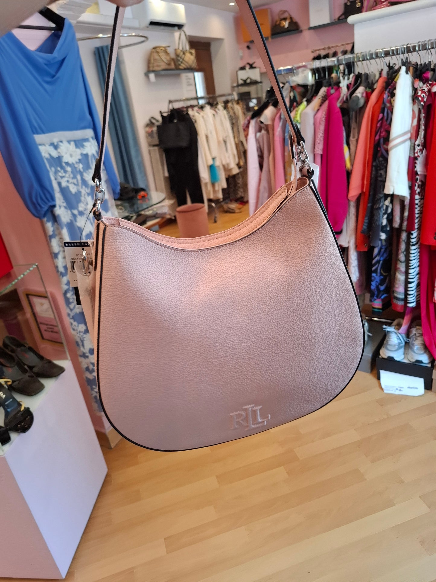 Borsa Ralph Lauren rosa nuova