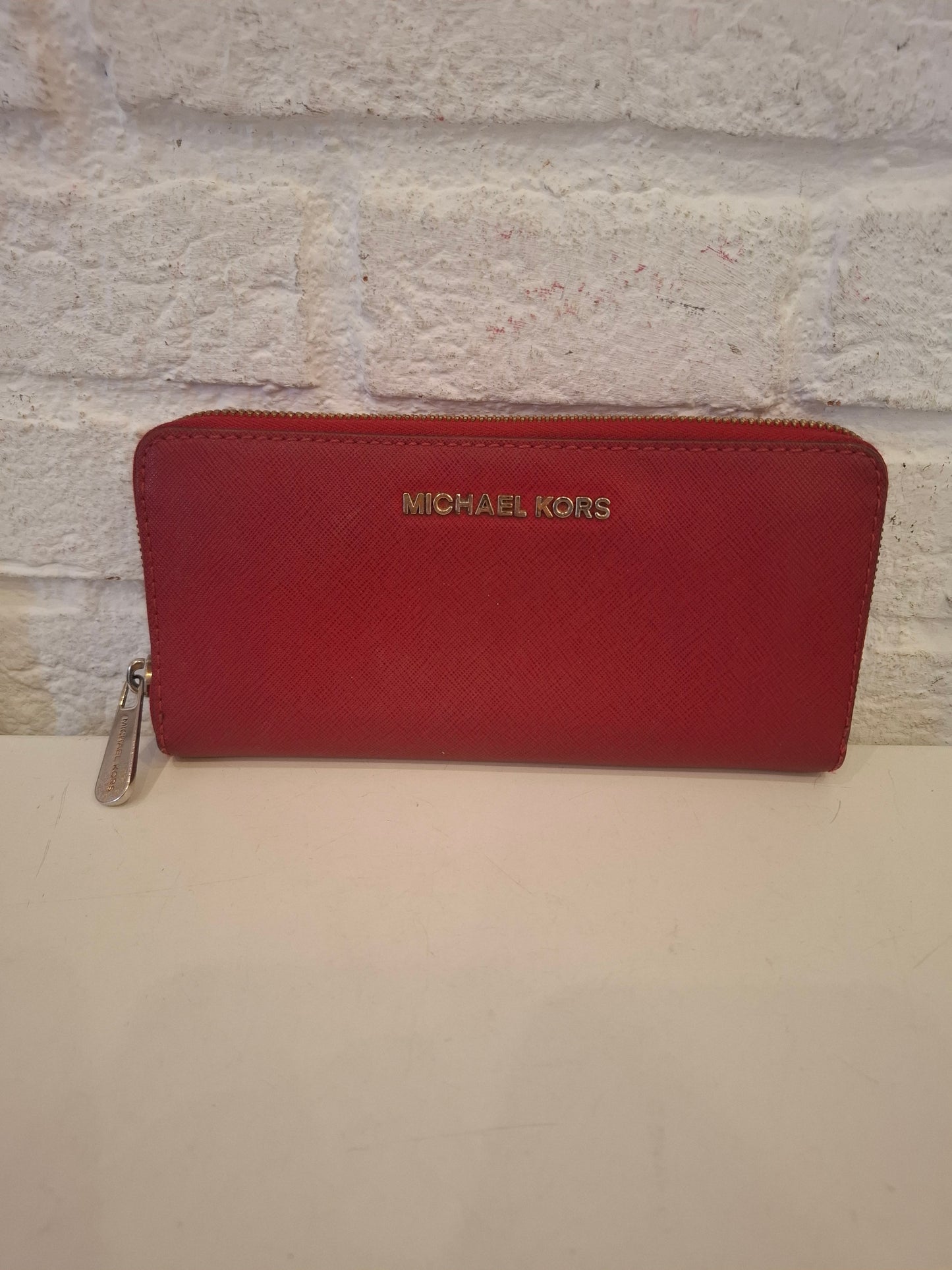 Portafoglio MK rosso