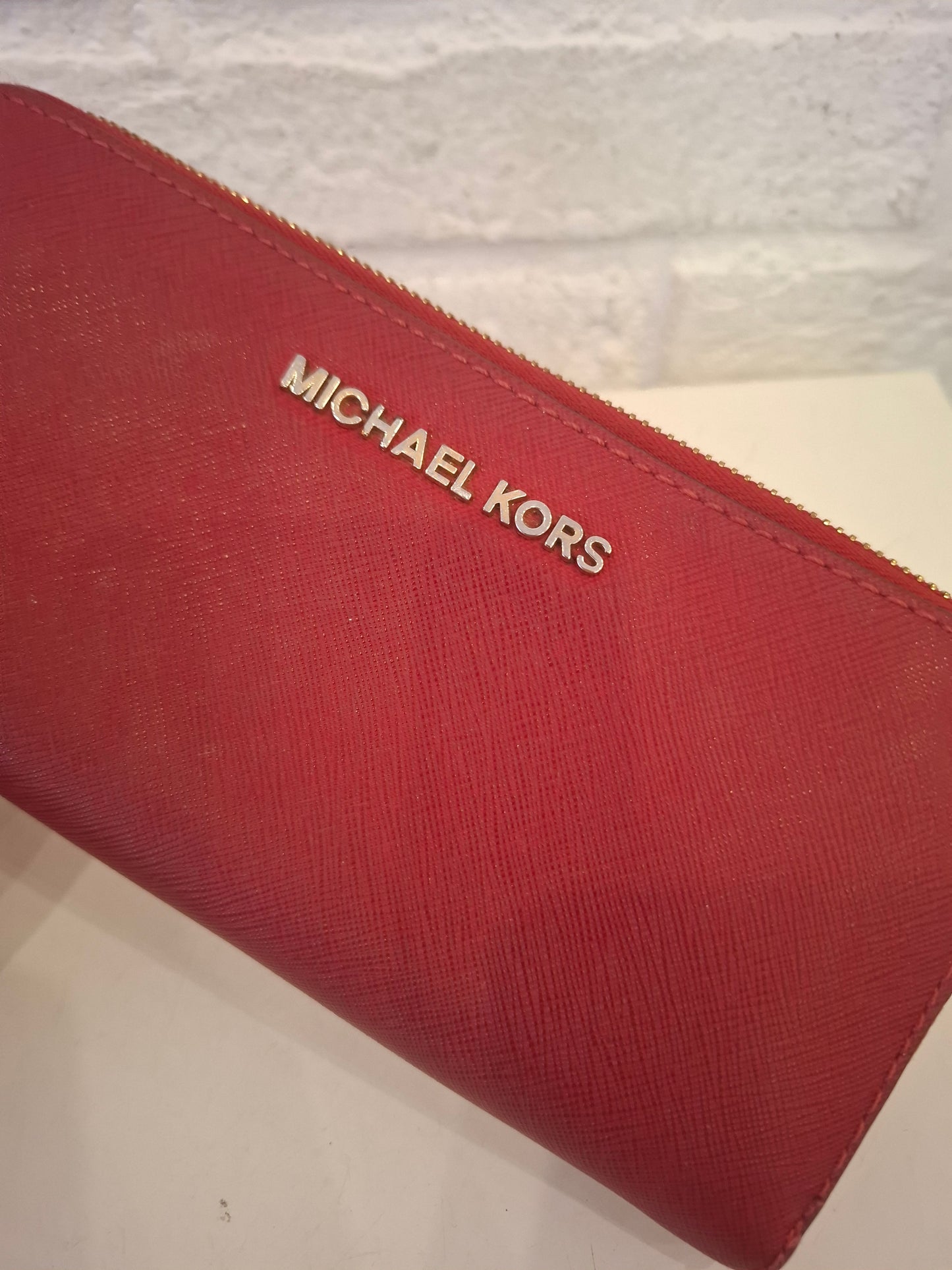 Portafoglio MK rosso