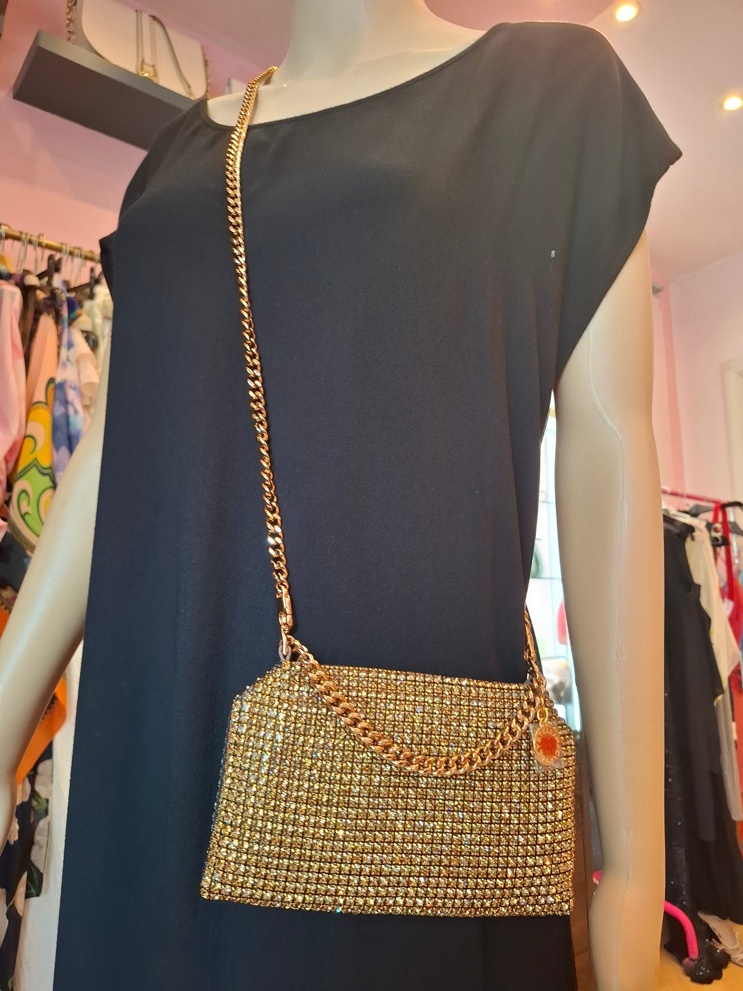 Borsa Stella McCartney con strass