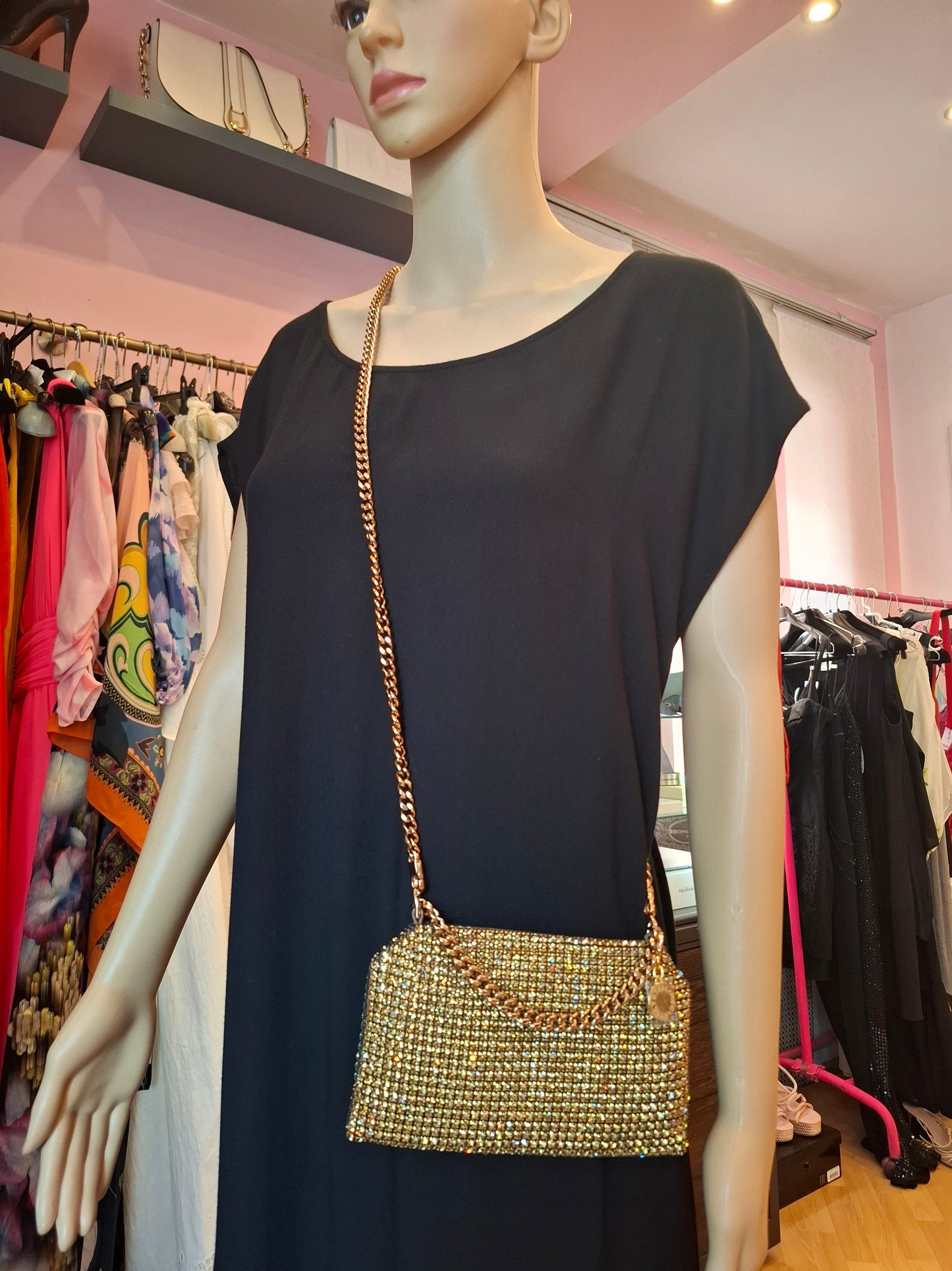 Borsa Stella McCartney con strass