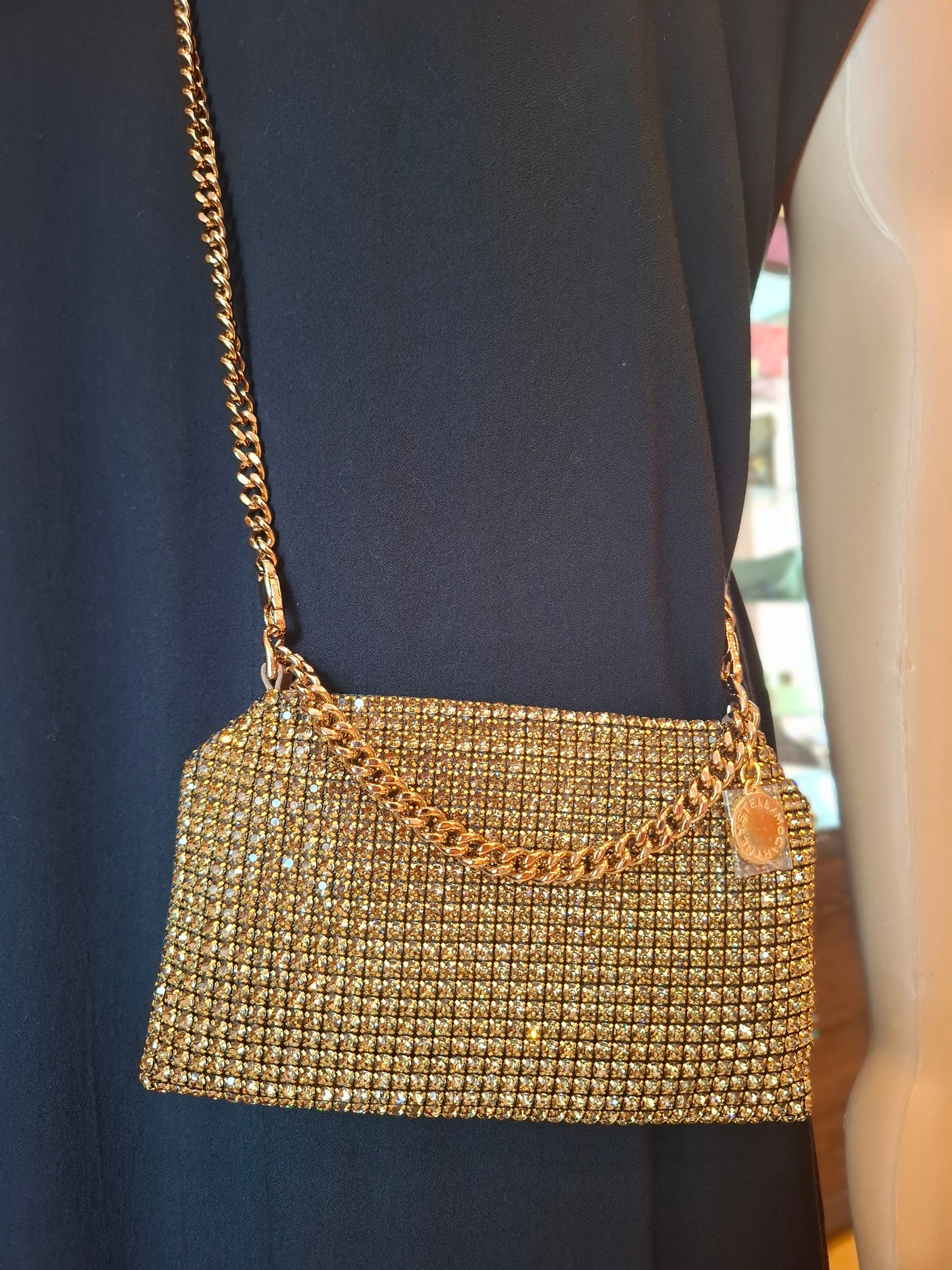 Borsa Stella McCartney con strass