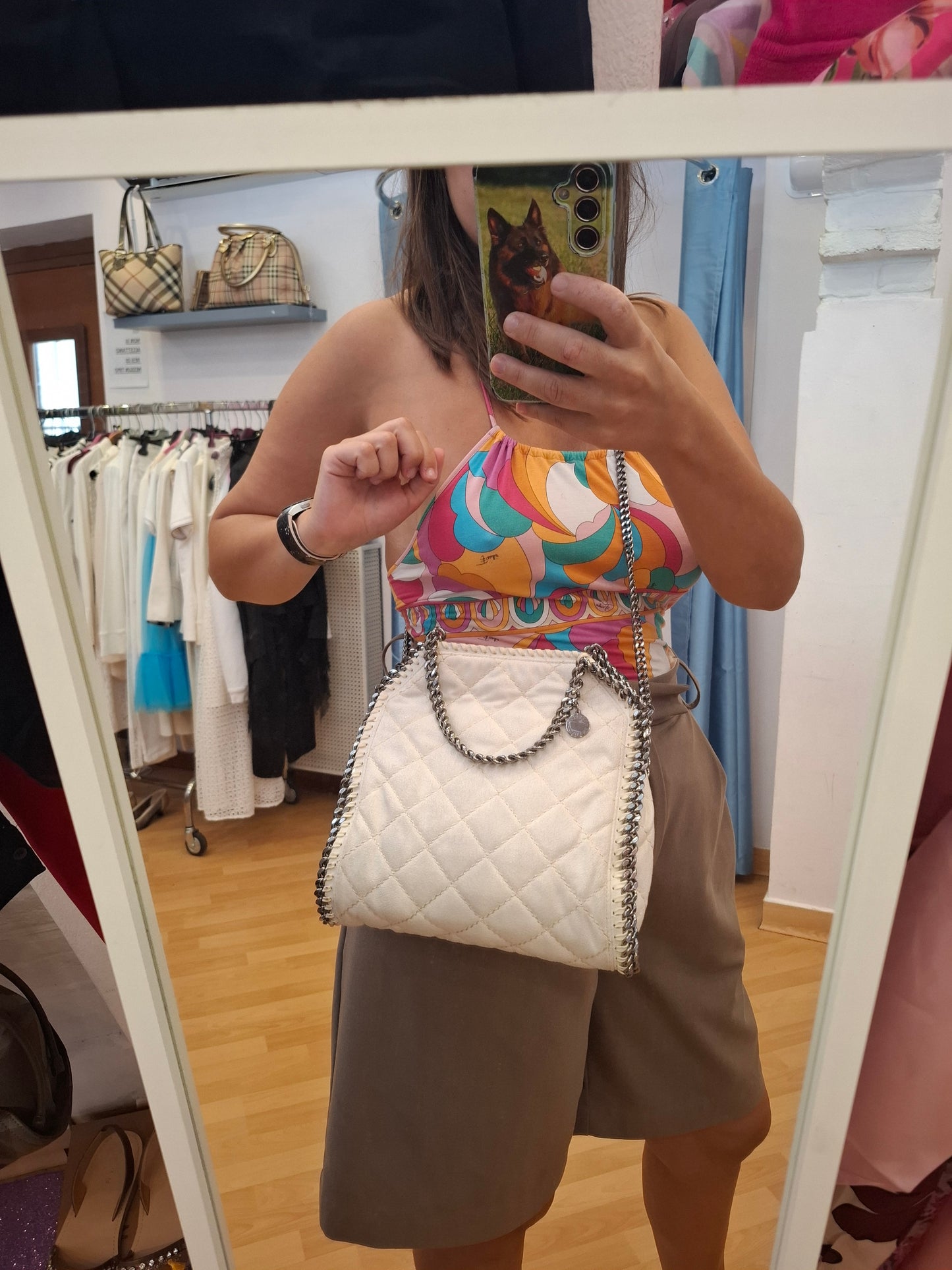 Borsa Stella McCartney bianca
