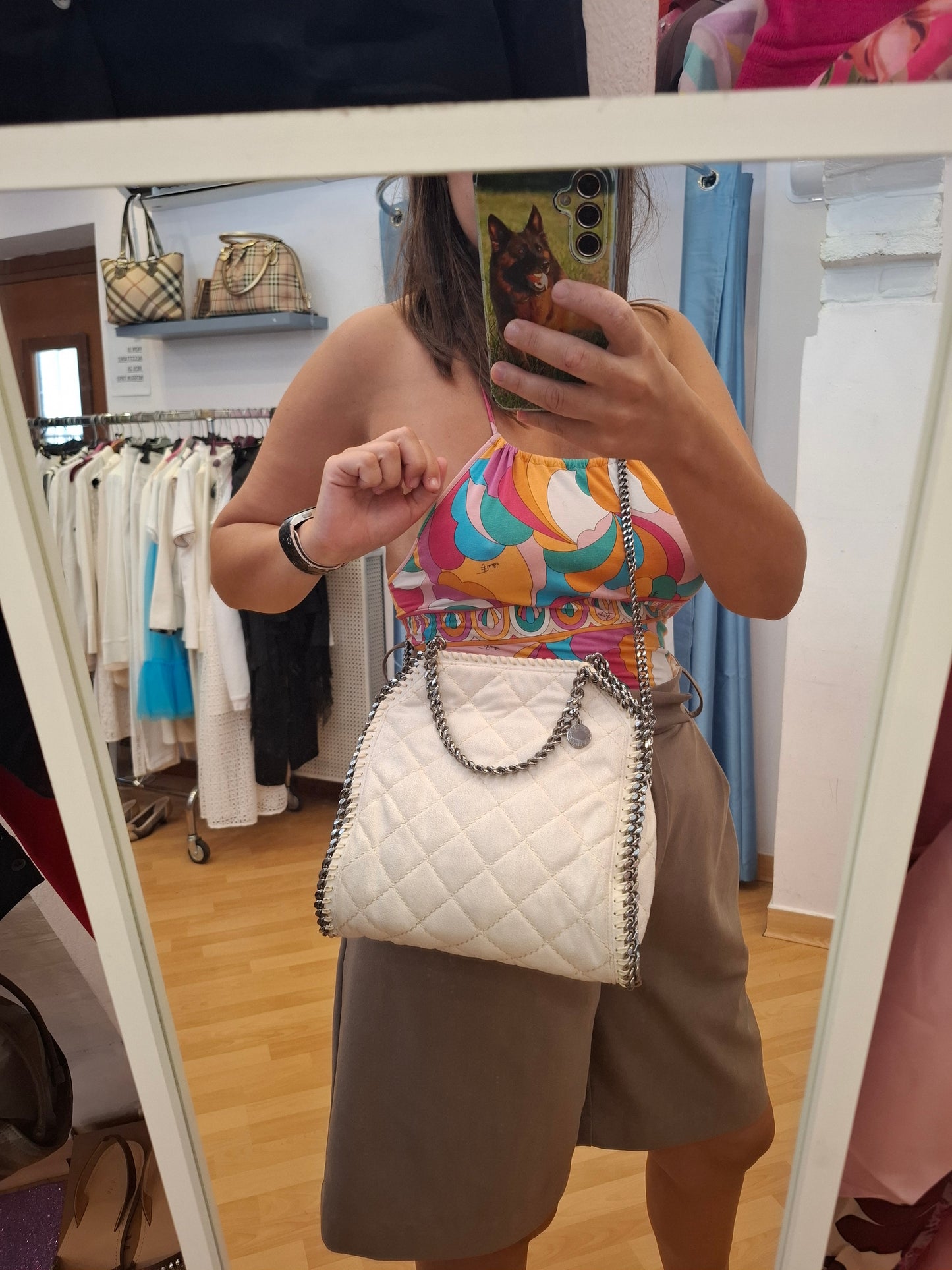 Borsa Stella McCartney bianca