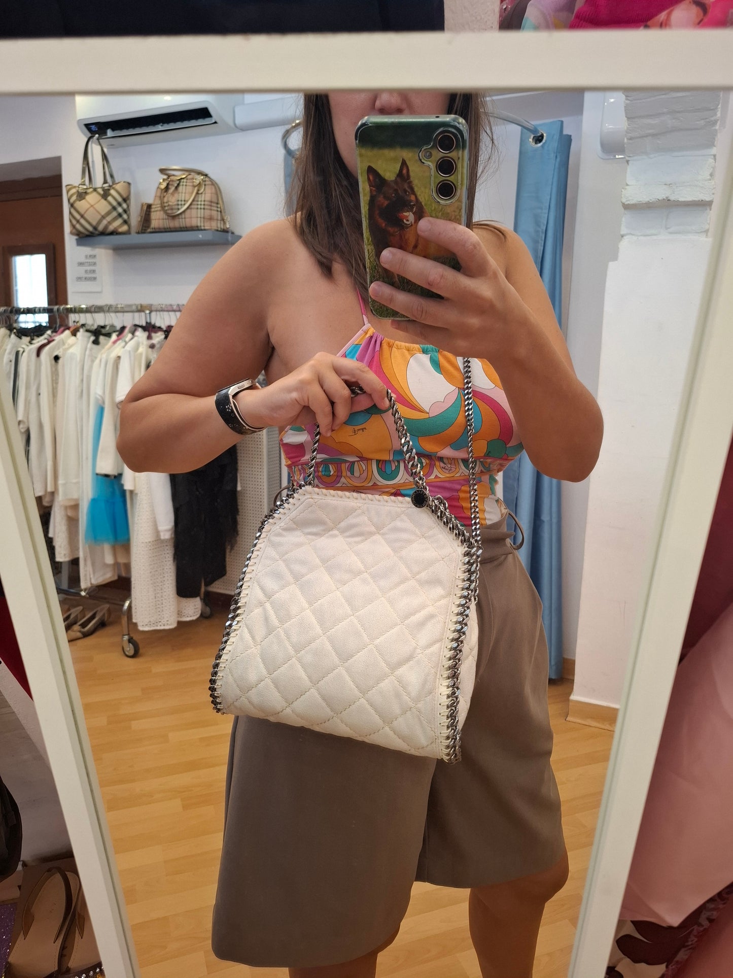 Borsa Stella McCartney bianca
