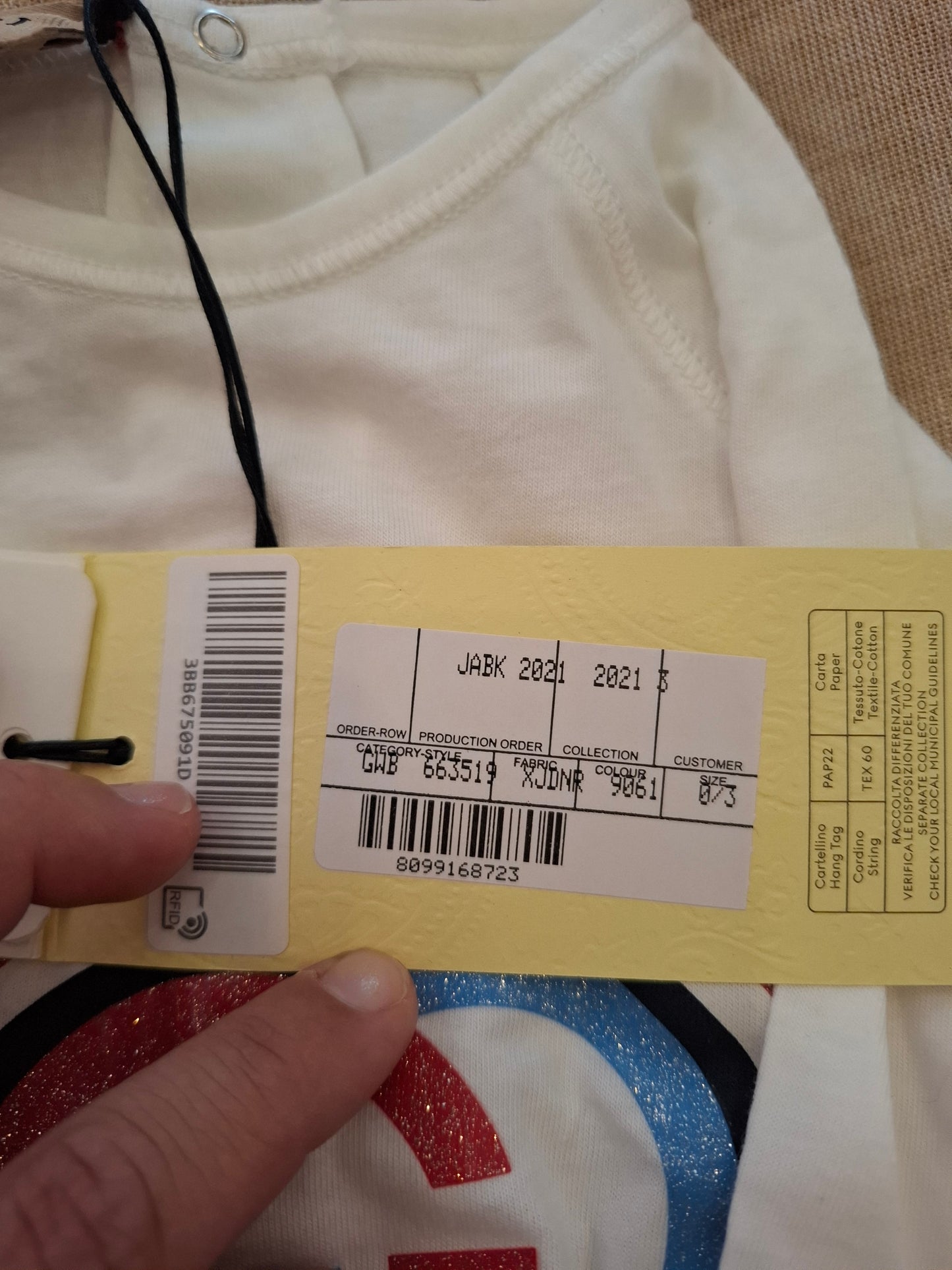 Tutina Gucci neonato nuova