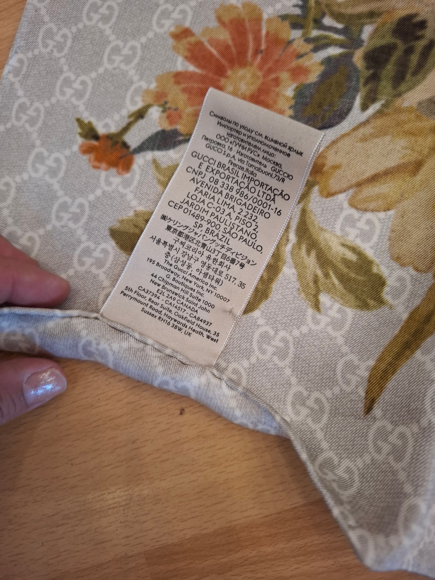 Foulard Gucci flora