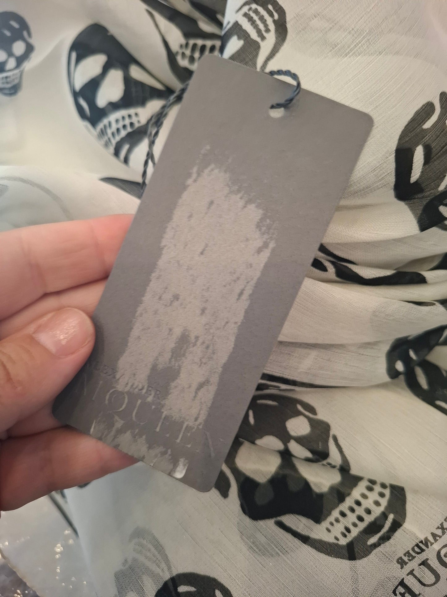 Foulard Alexander Mcqueen nuova