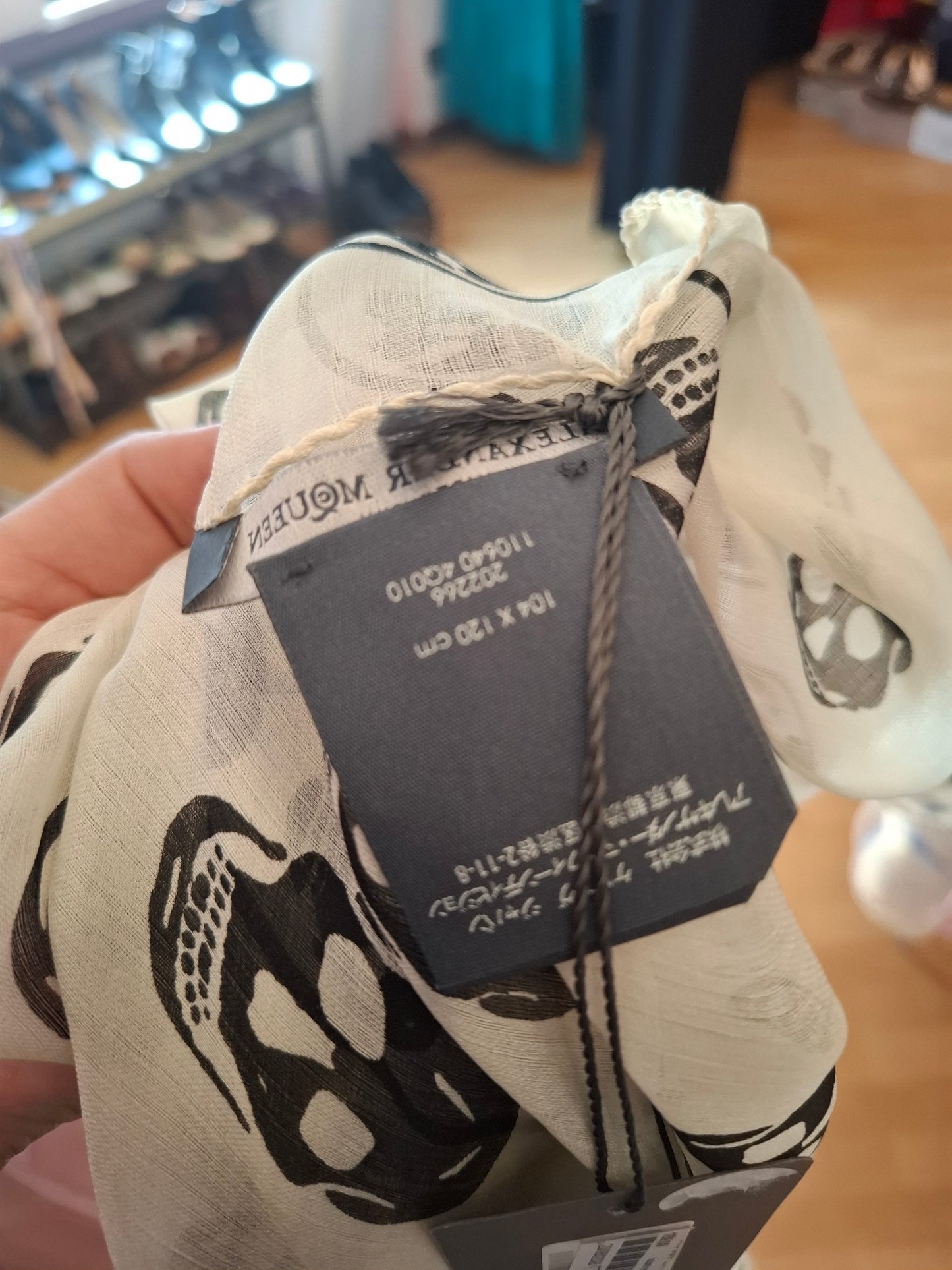 Foulard Alexander Mcqueen nuova
