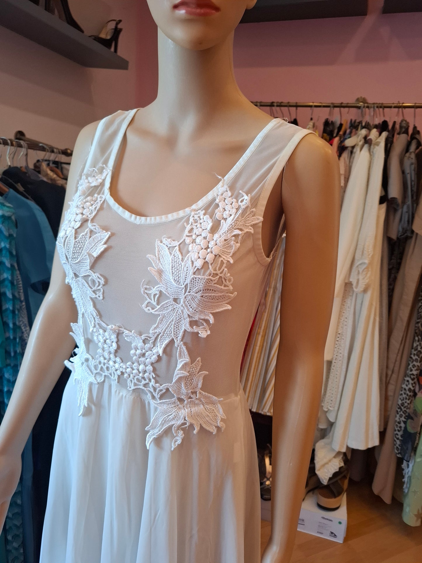 Abito vintage americano Flora Tg S