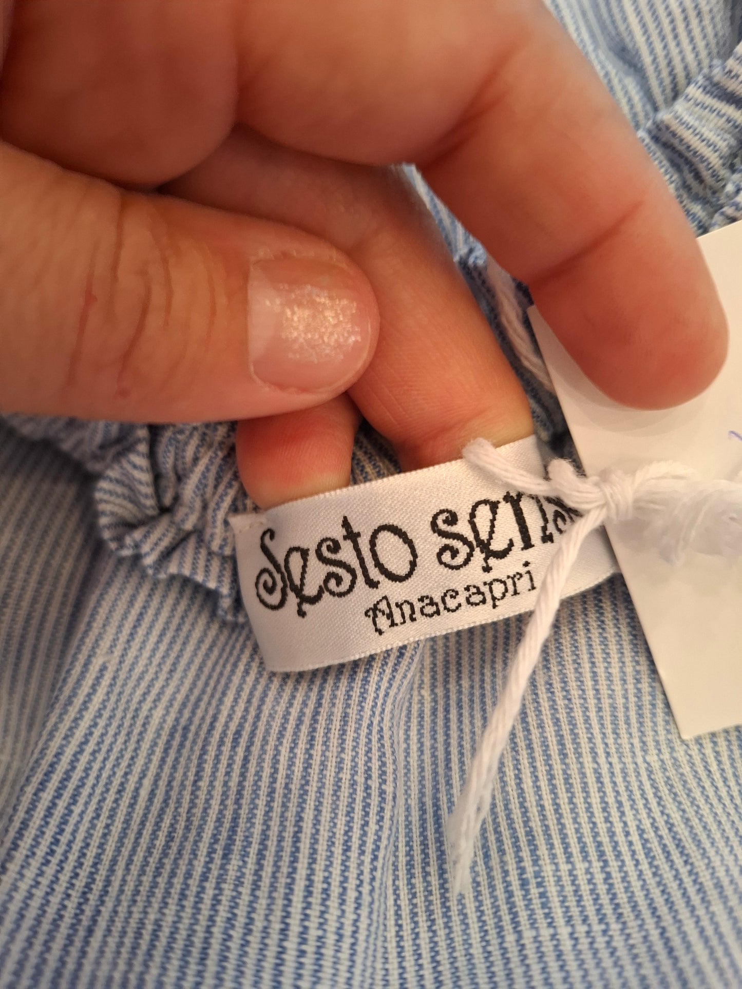 Abito lino capri tg S
