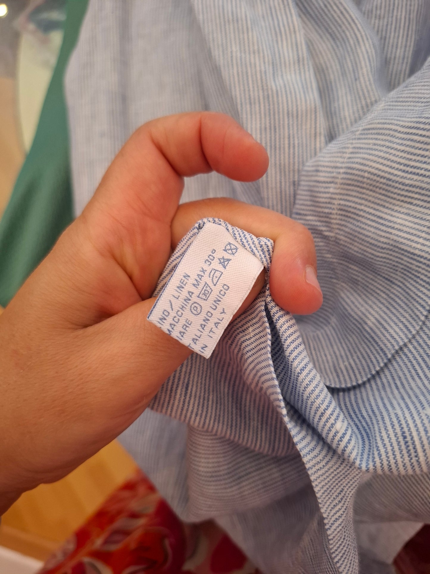 Abito lino capri tg S