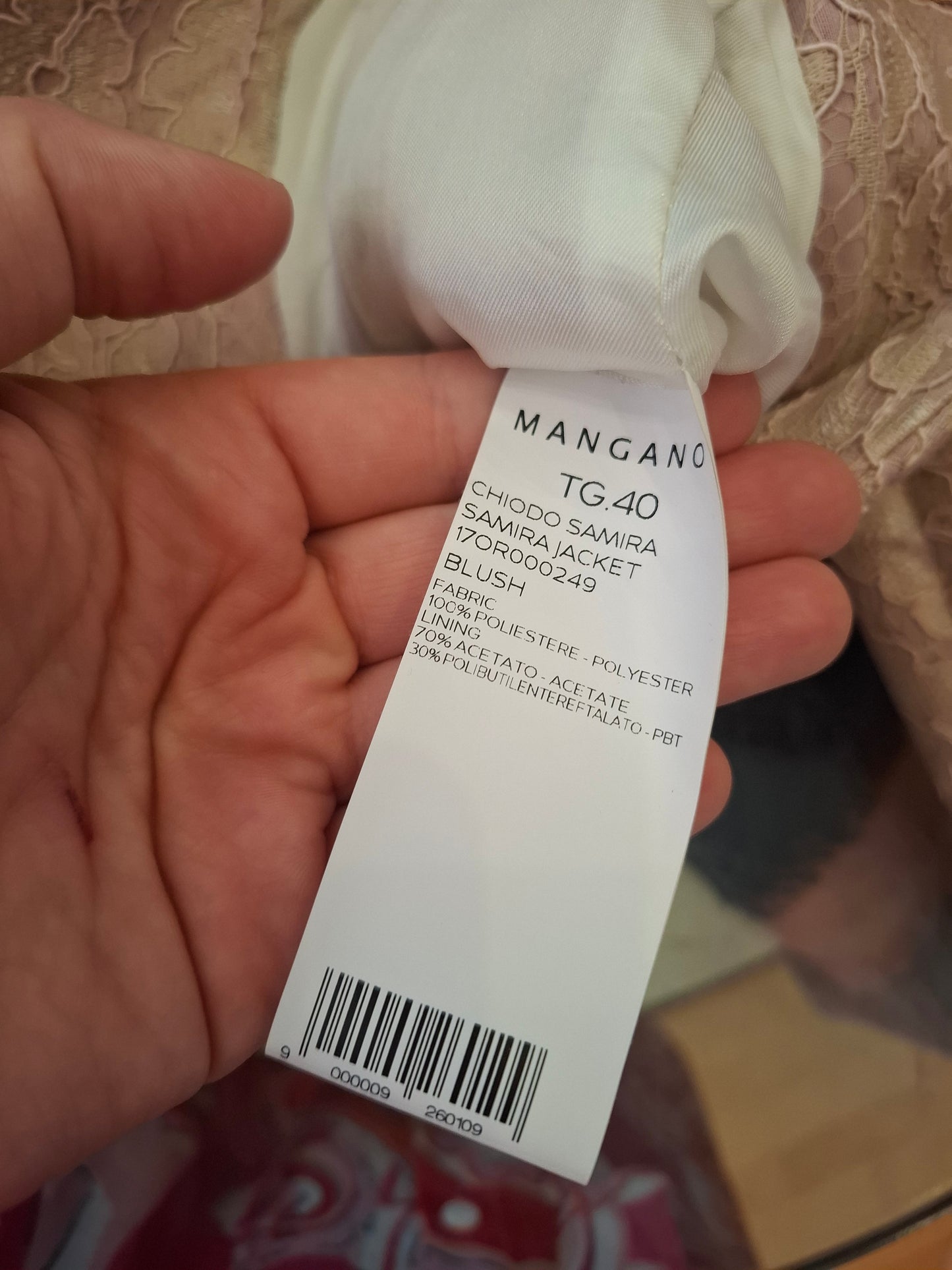 Bomber Mangano tg 40